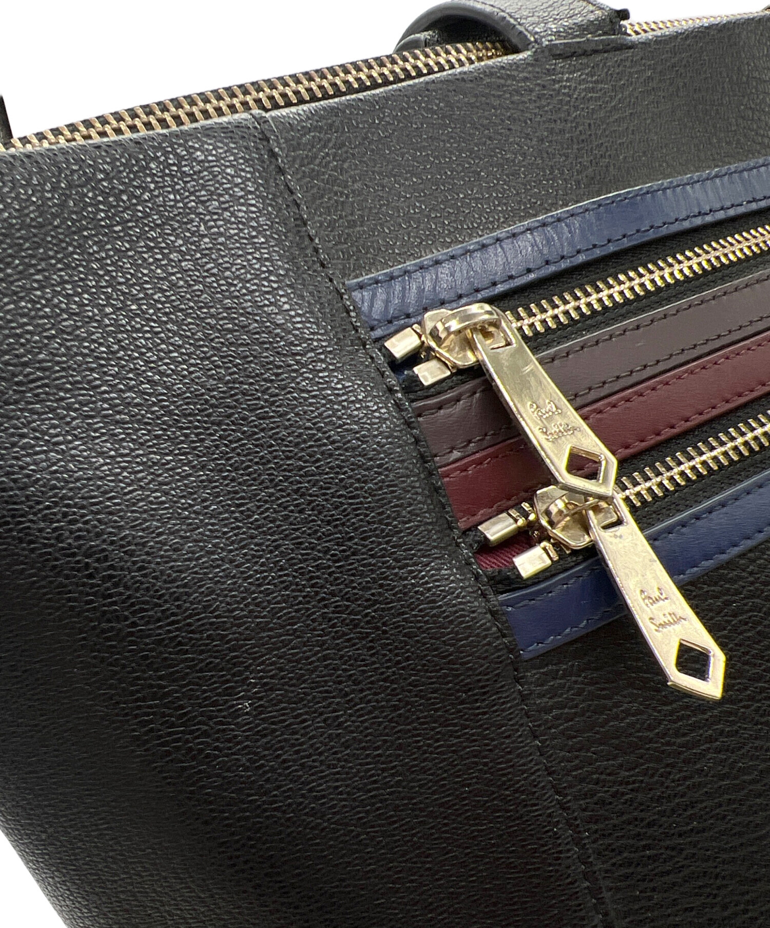 中古・古着通販】PAUL SMITH (ポールスミス) トートバッグ ブラック