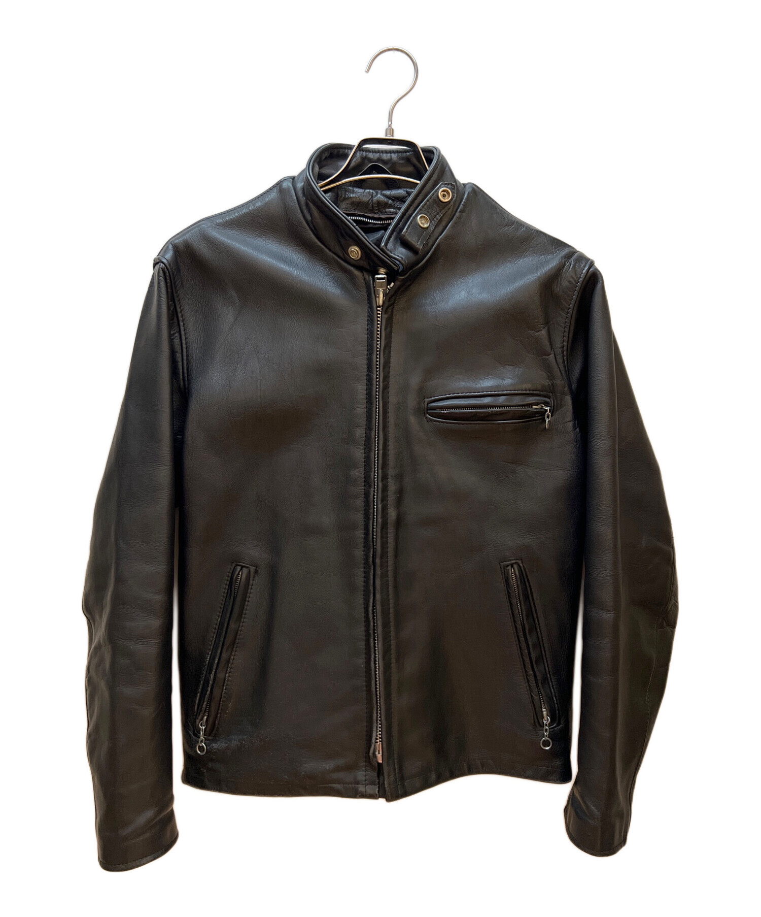 中古・古着通販】Schott (ショット) シングルライダースジャケット