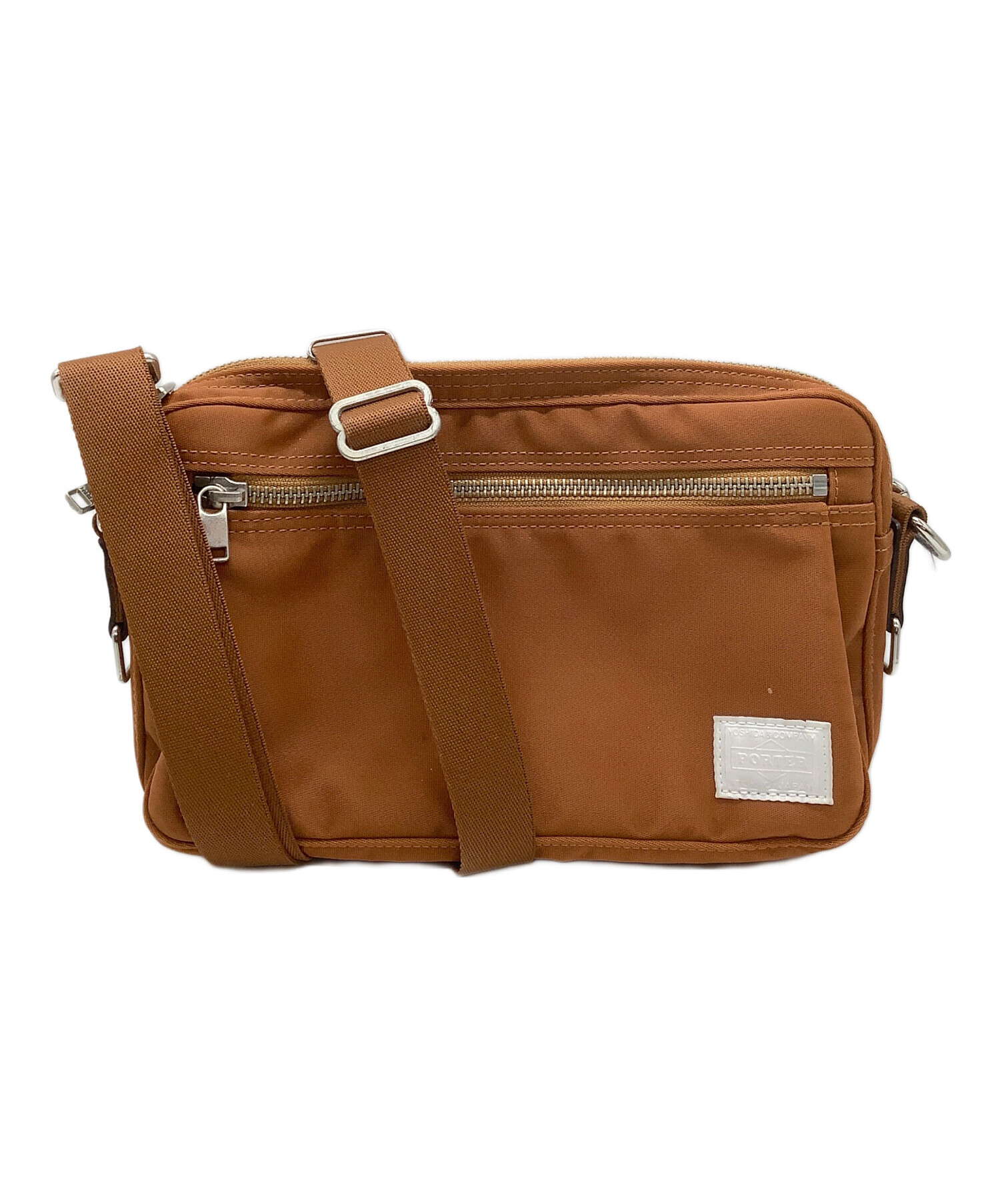 中古・古着通販】PORTER (ポーター) ショルダーバッグ ブラウン