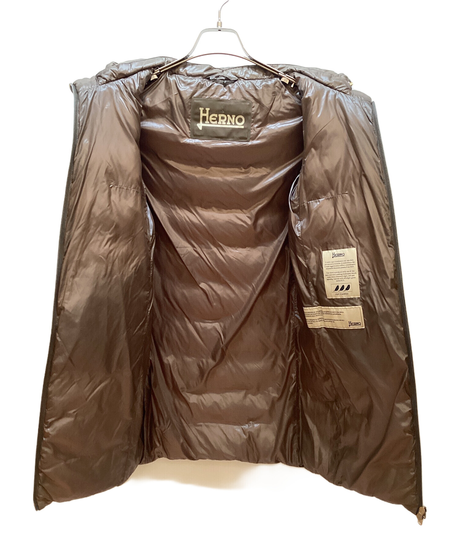 中古・古着通販】HERNO (ヘルノ) ダウンコート サイズ:38｜ブランド 
