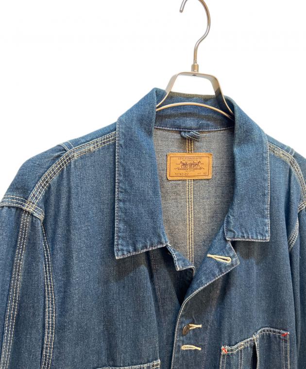 中古・古着通販】LEVI'S (リーバイス) デニムカバーオール インディゴ