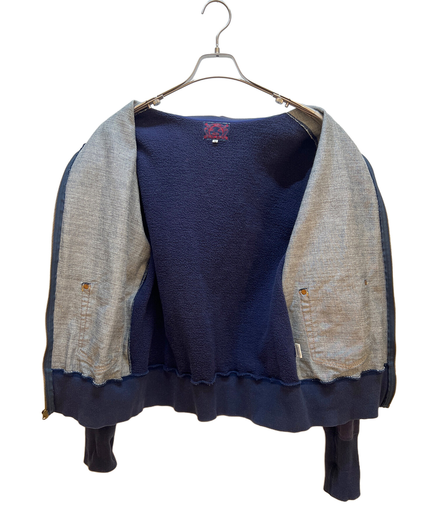 中古・古着通販】EVISU (エヴィス) デニムブルゾン インディゴ サイズ