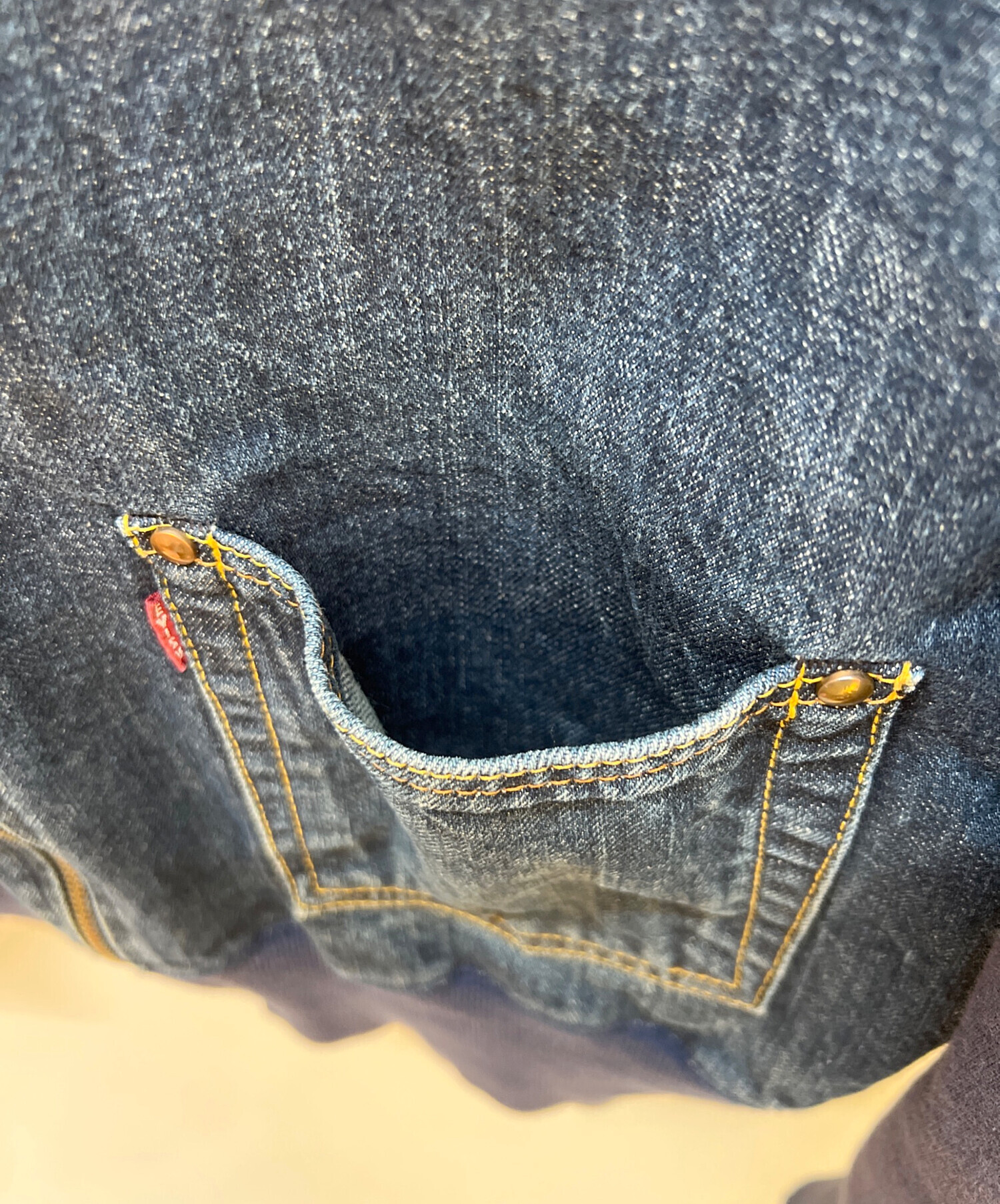中古・古着通販】EVISU (エヴィス) デニムブルゾン インディゴ サイズ