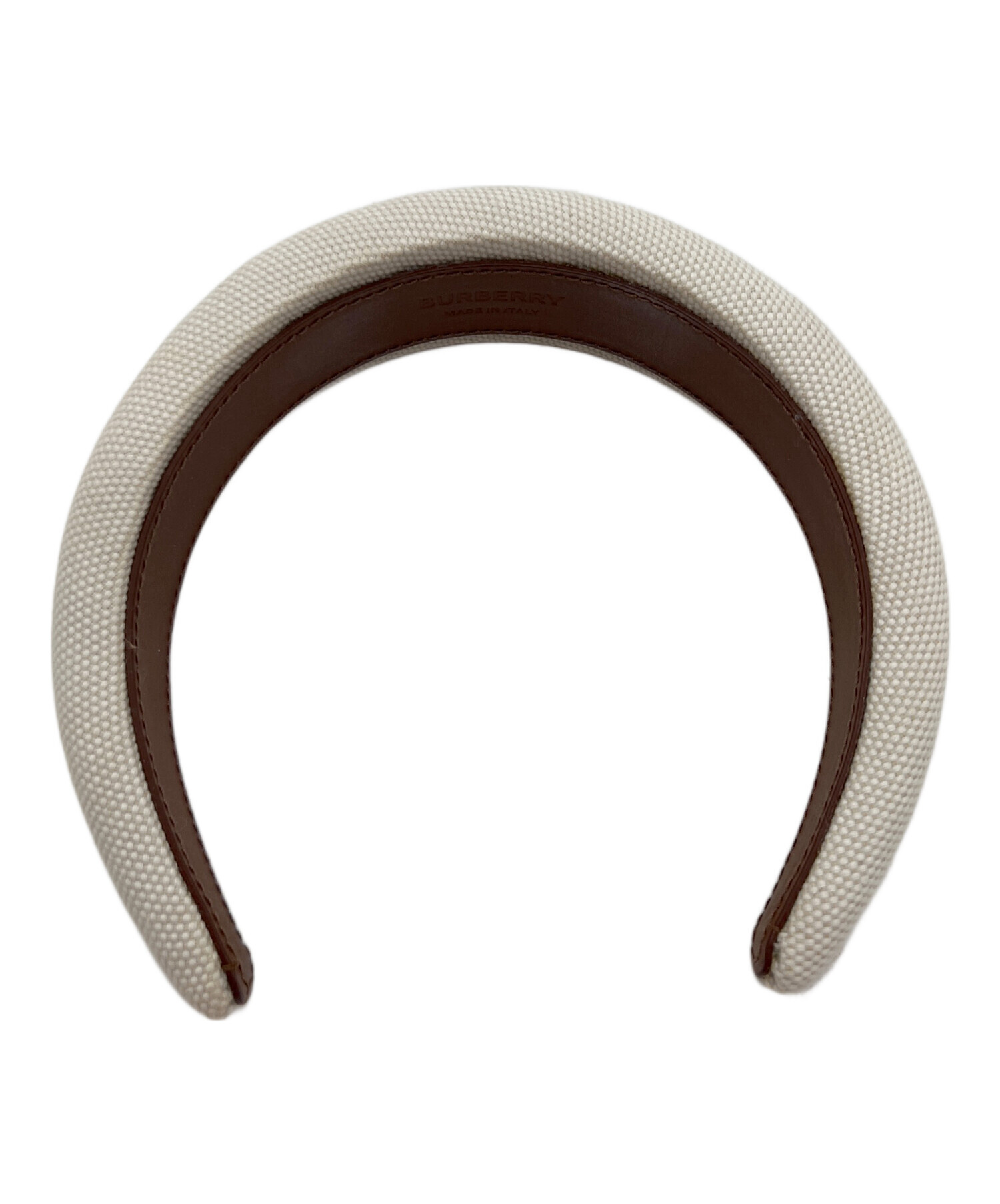 中古・古着通販】BURBERRY (バーバリー) カチューシャ アイボリー