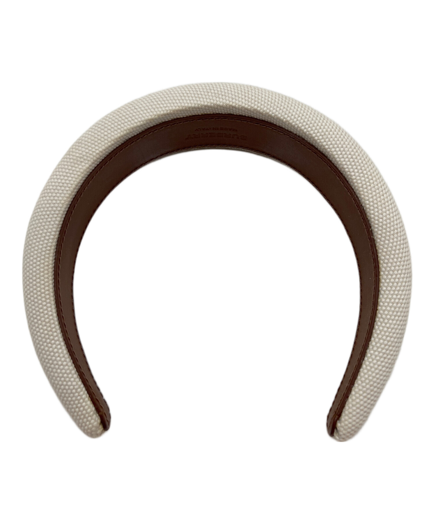 中古・古着通販】BURBERRY (バーバリー) カチューシャ アイボリー