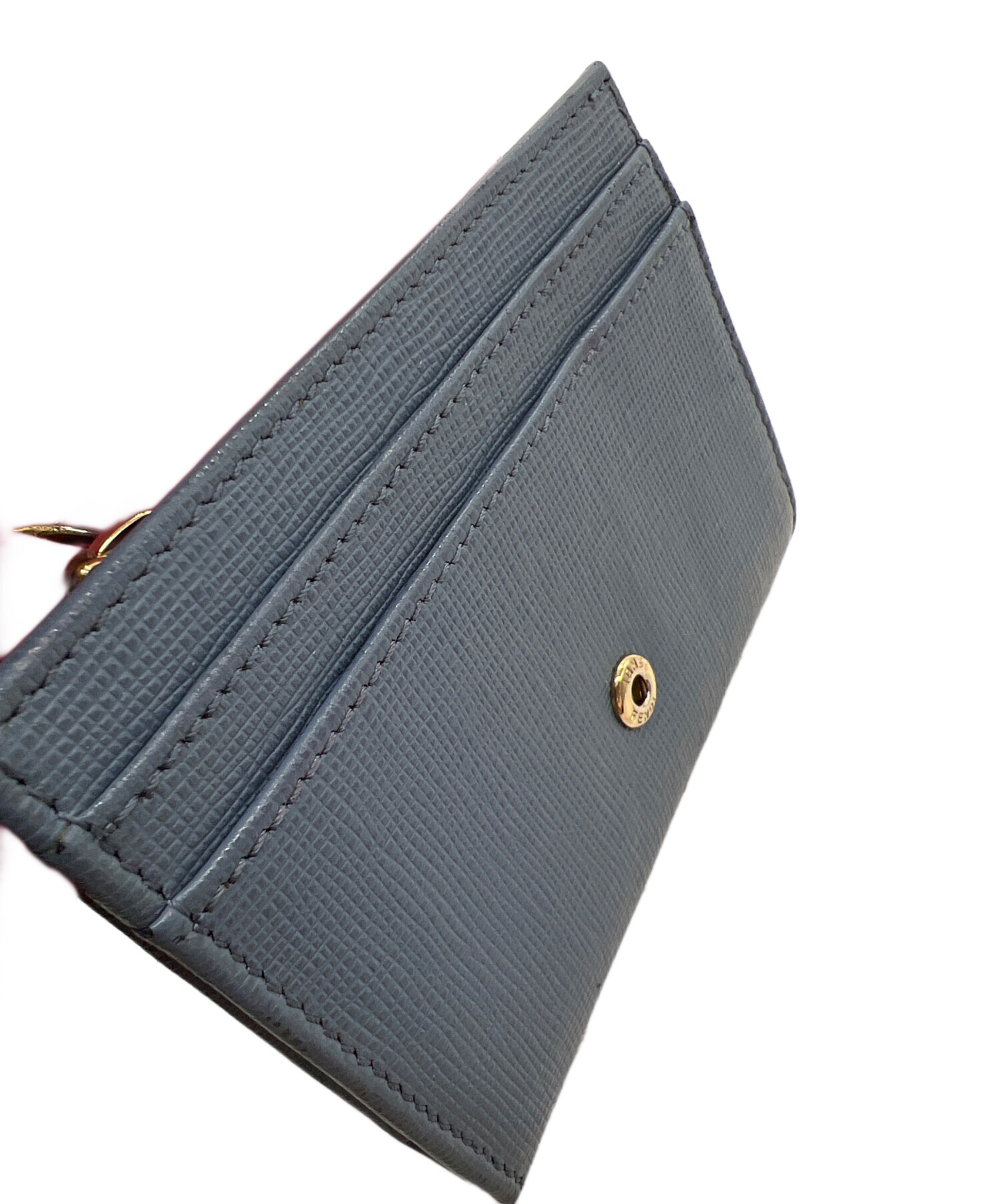 中古・古着通販】FENDI (フェンディ) 2つ折り財布 スカイブルー