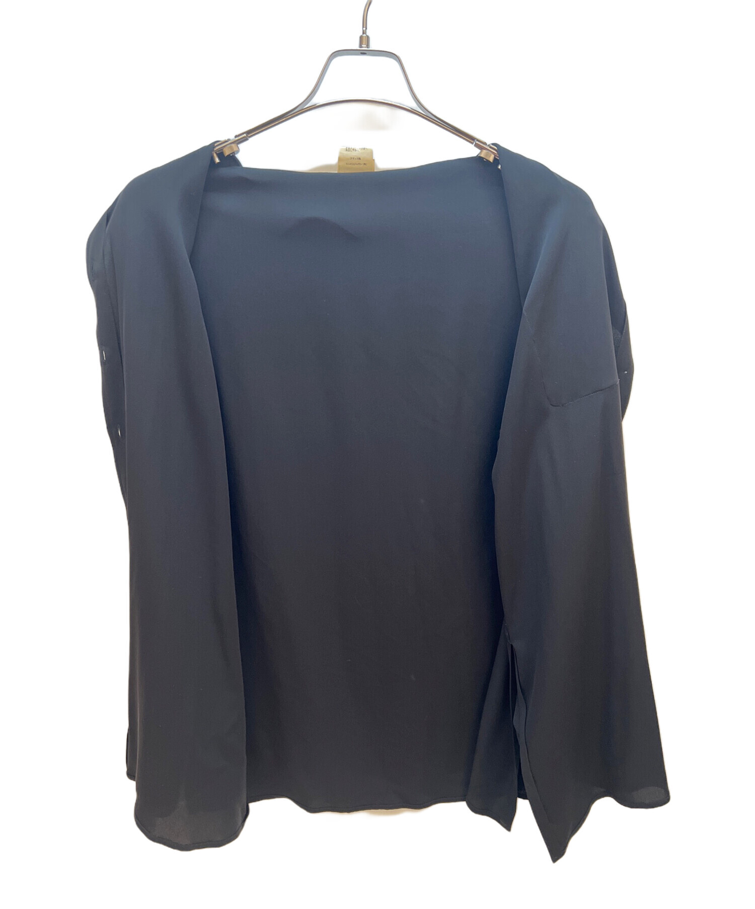 中古・古着通販】HERMES (エルメス) 長袖シャツ ブラック サイズ:44