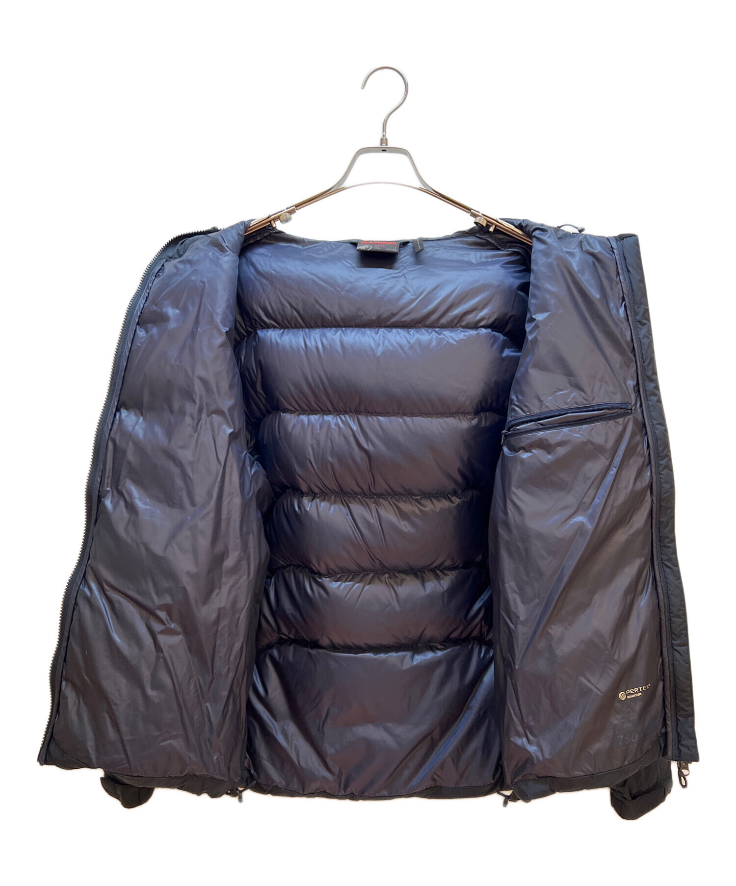 中古・古着通販】MAMMUT (マムート) ダウンジャケット ネイビー サイズ