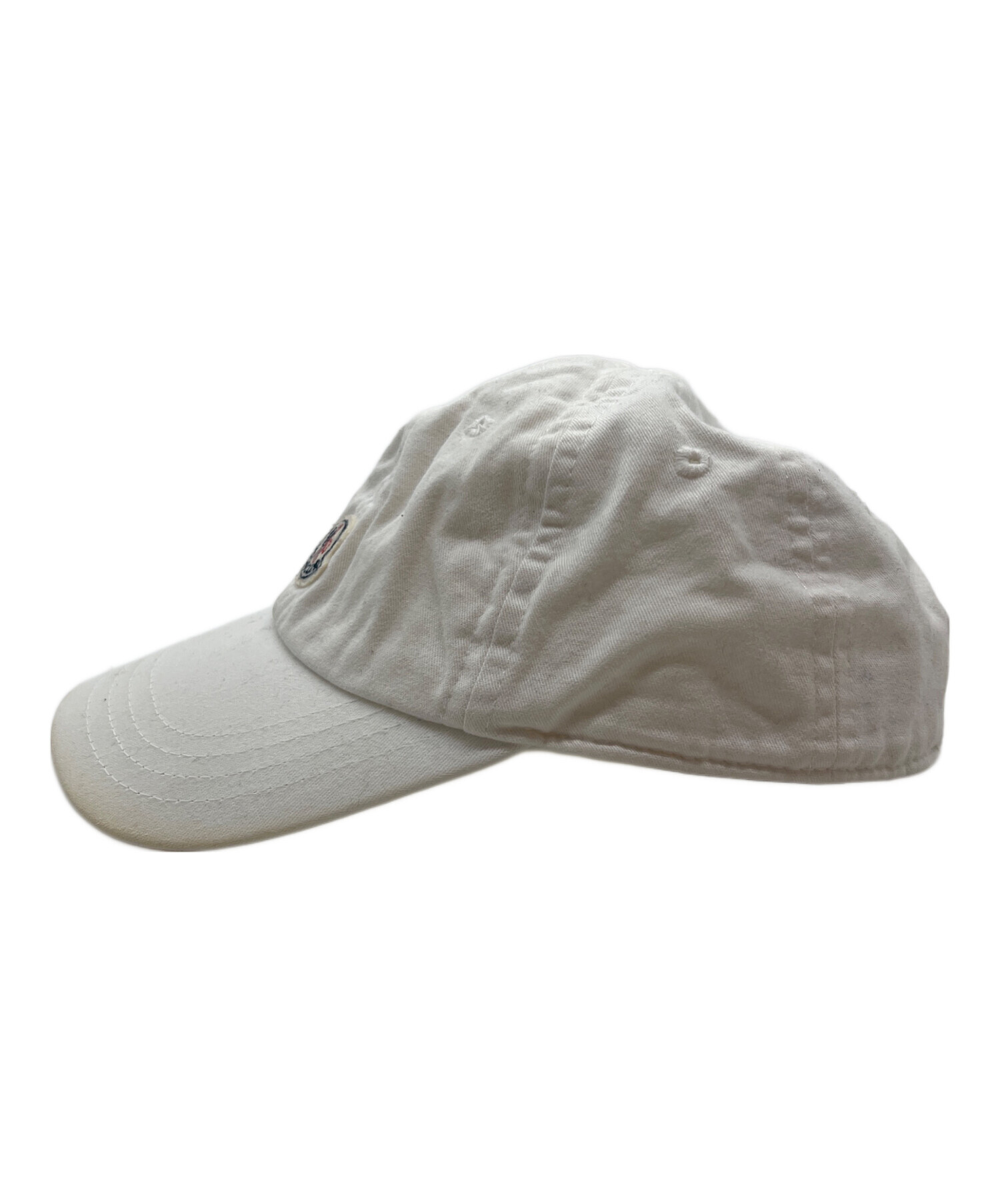 中古・古着通販】MONCLER (モンクレール) キャップ ホワイト｜ブランド
