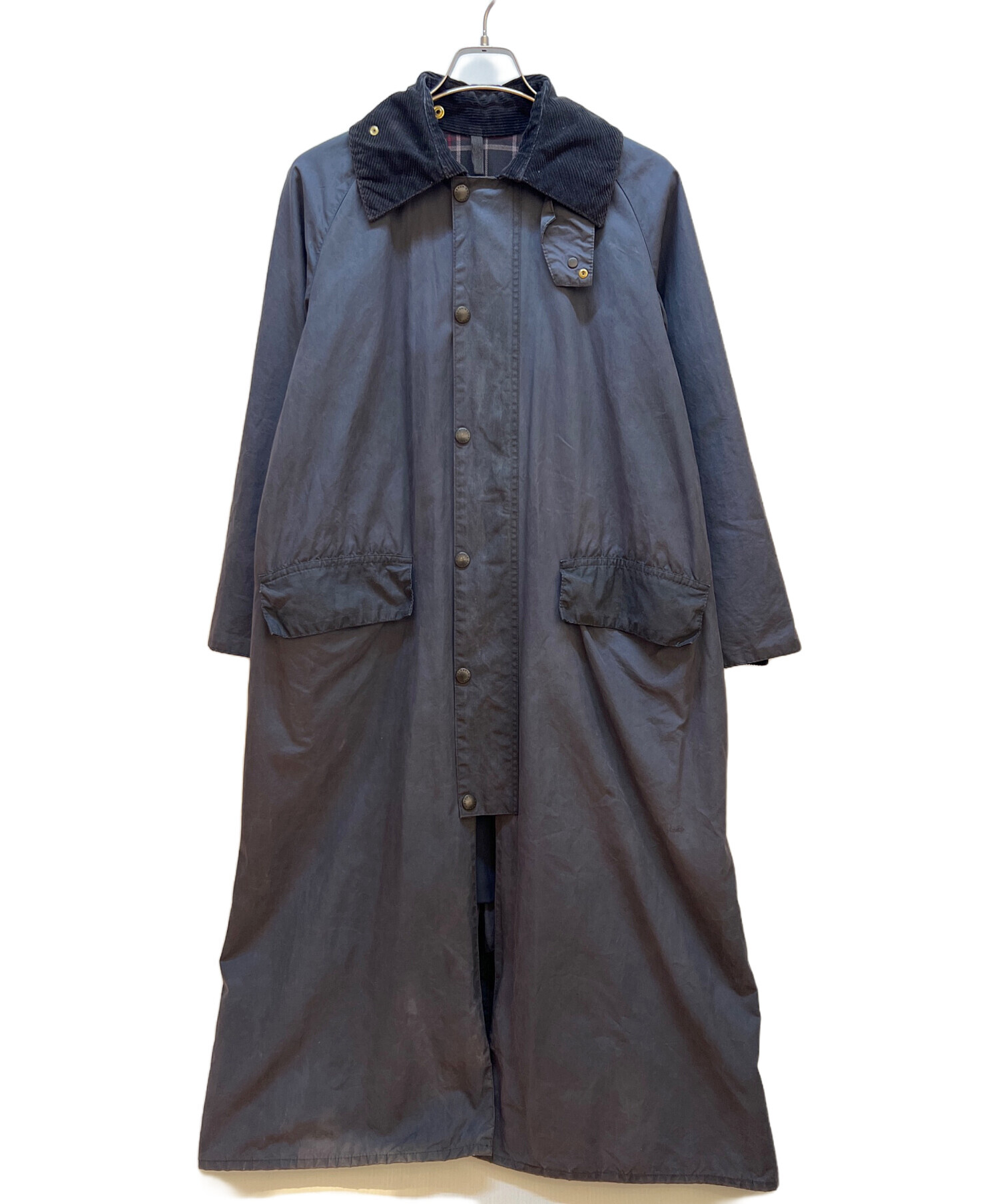 中古・古着通販】Barbour (バブアー) ワックスコート ネイビー サイズ