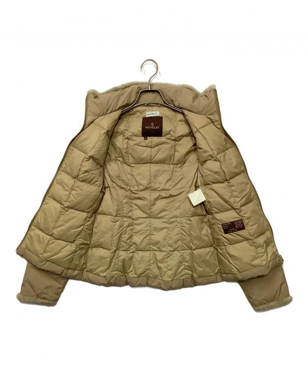中古・古着通販】MONCLER (モンクレール) ダウンジャケット ベージュ