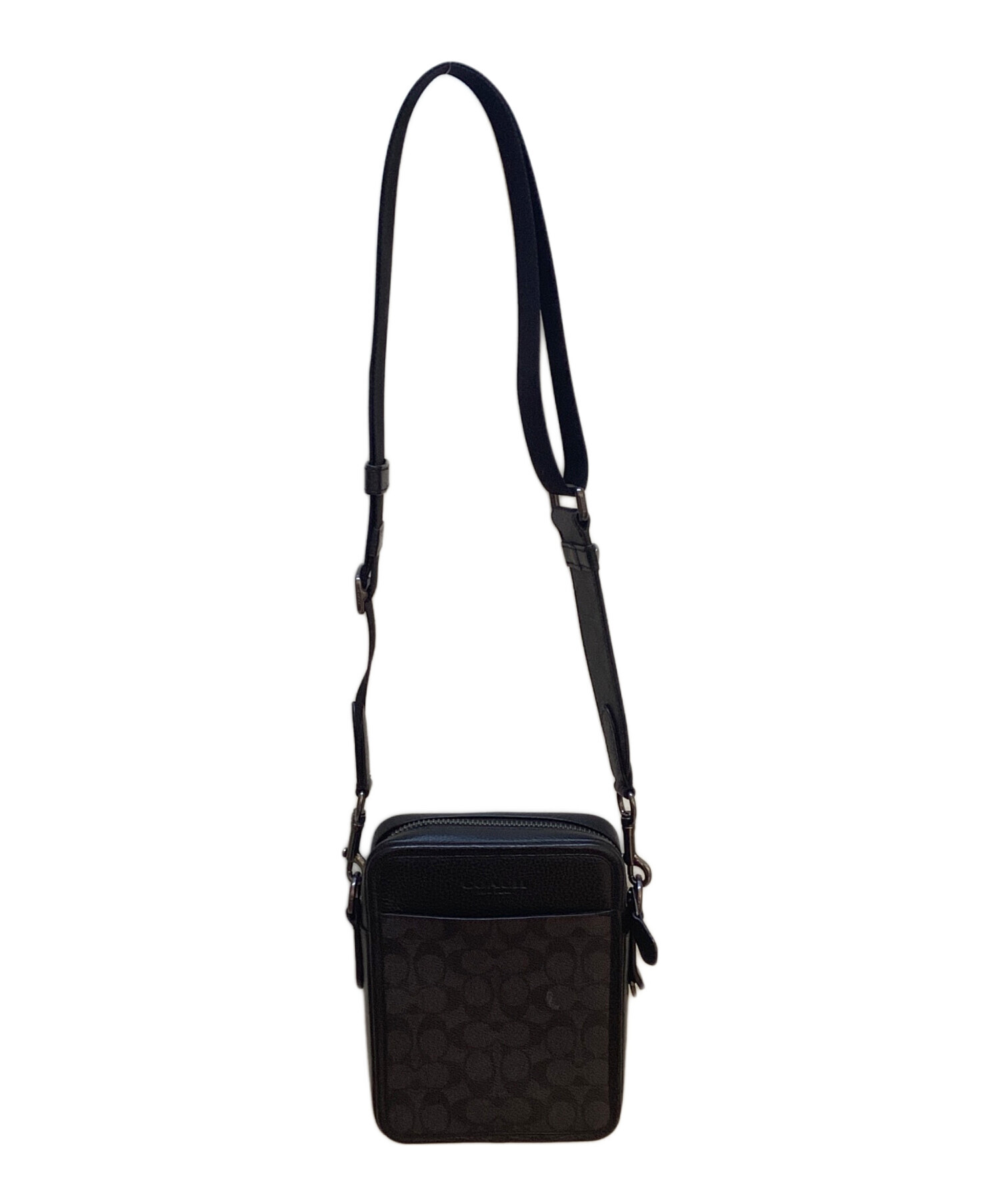 中古・古着通販】COACH (コーチ) クロスボディーバッグ ブラック