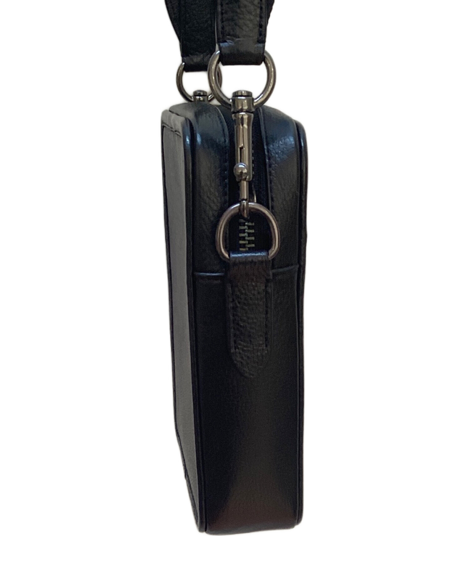 中古・古着通販】COACH (コーチ) クロスボディーバッグ ブラック