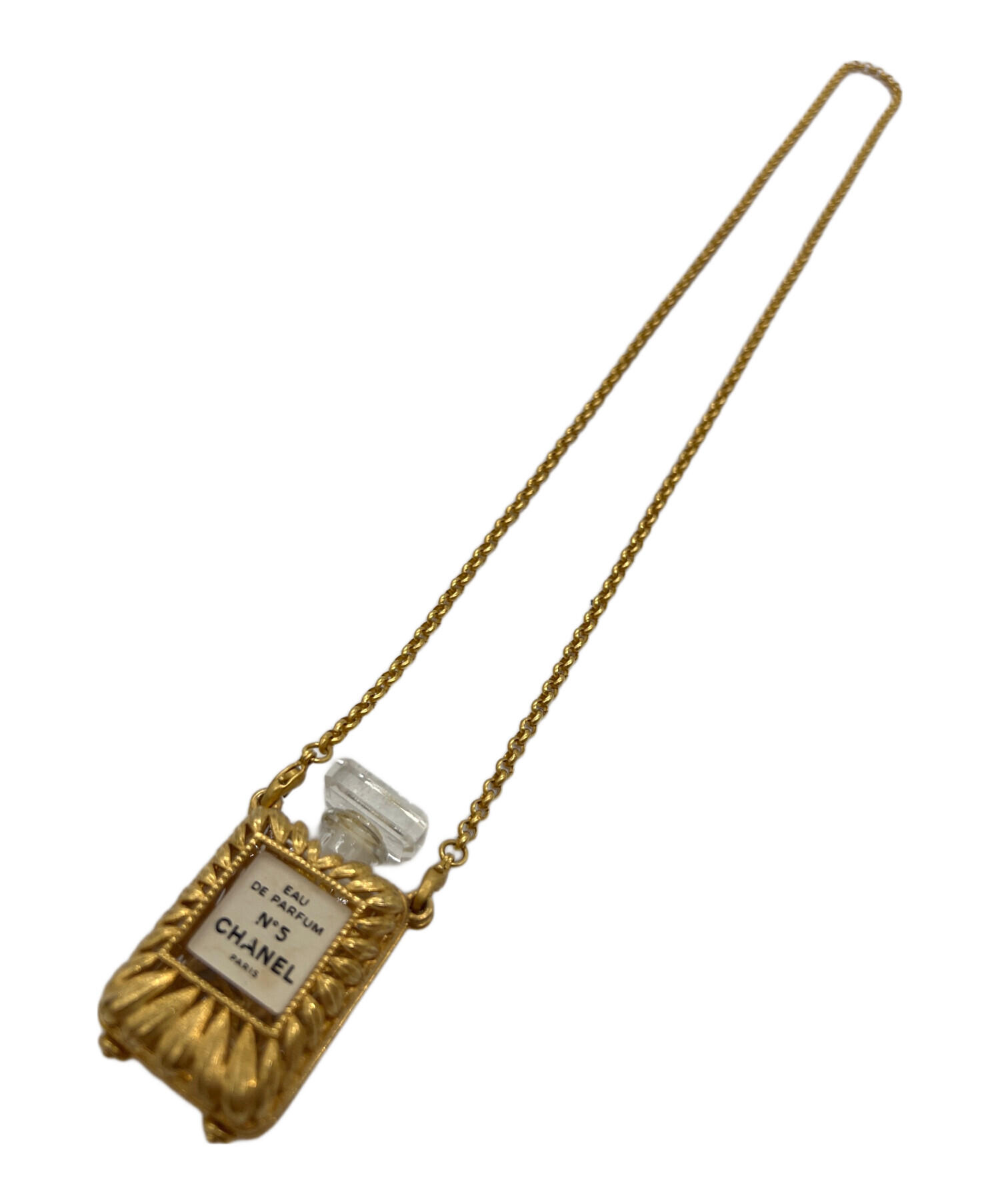 中古・古着通販】ボトルCHANEL (シャネル) 香水ケースネックレス