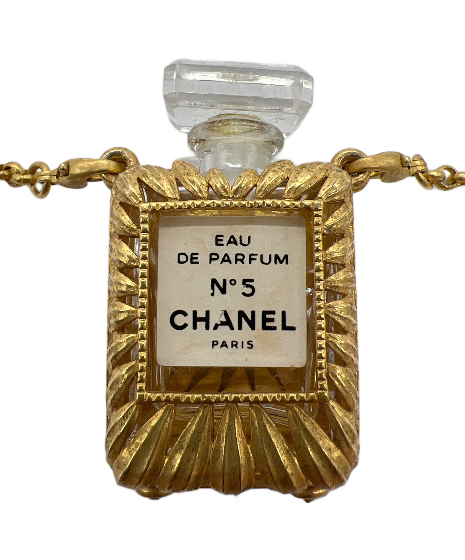 中古・古着通販】ボトルCHANEL (シャネル) 香水ケースネックレス