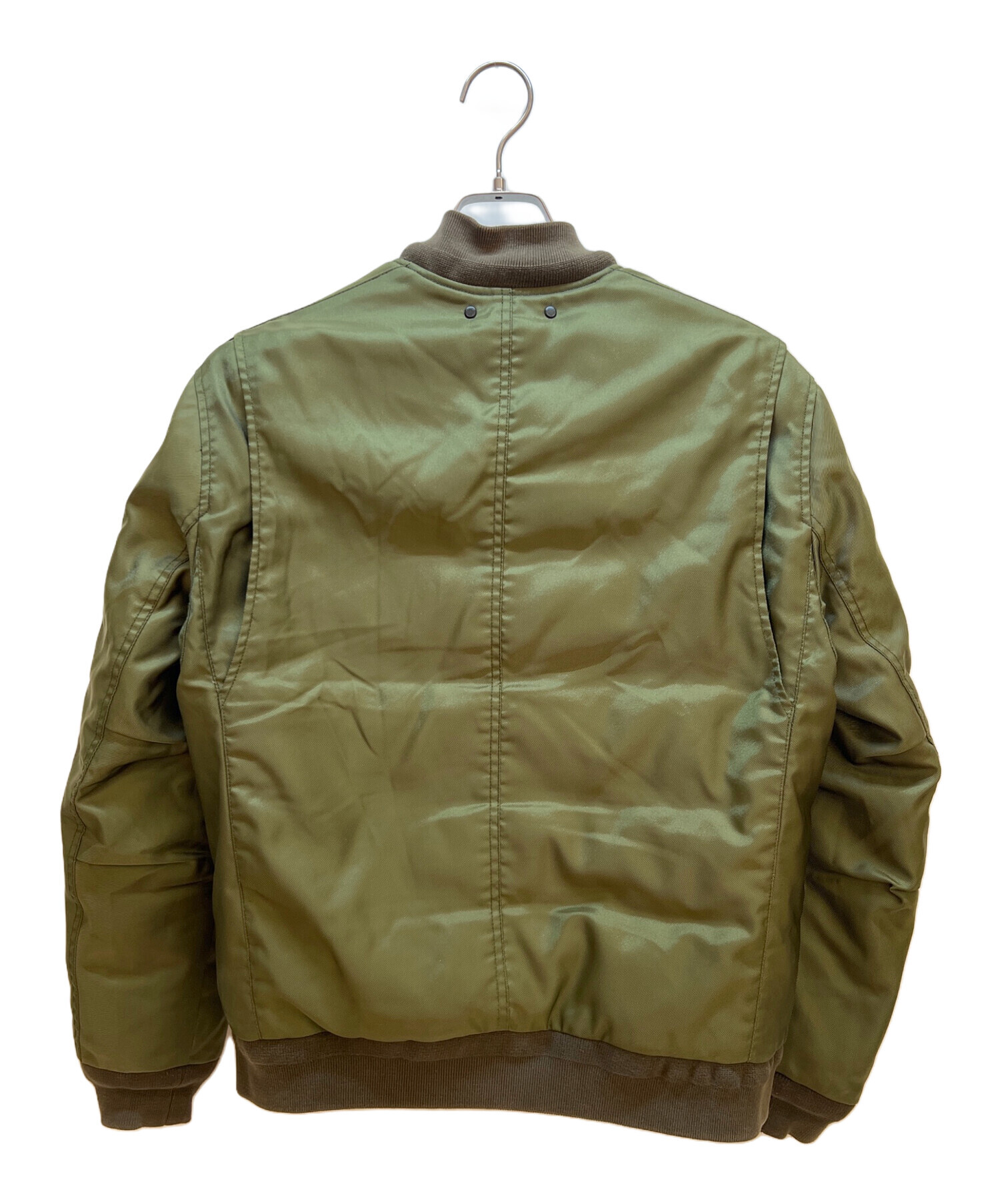 中古・古着通販】COACH (コーチ) MA-1ジャケット グリーン サイズ:XS