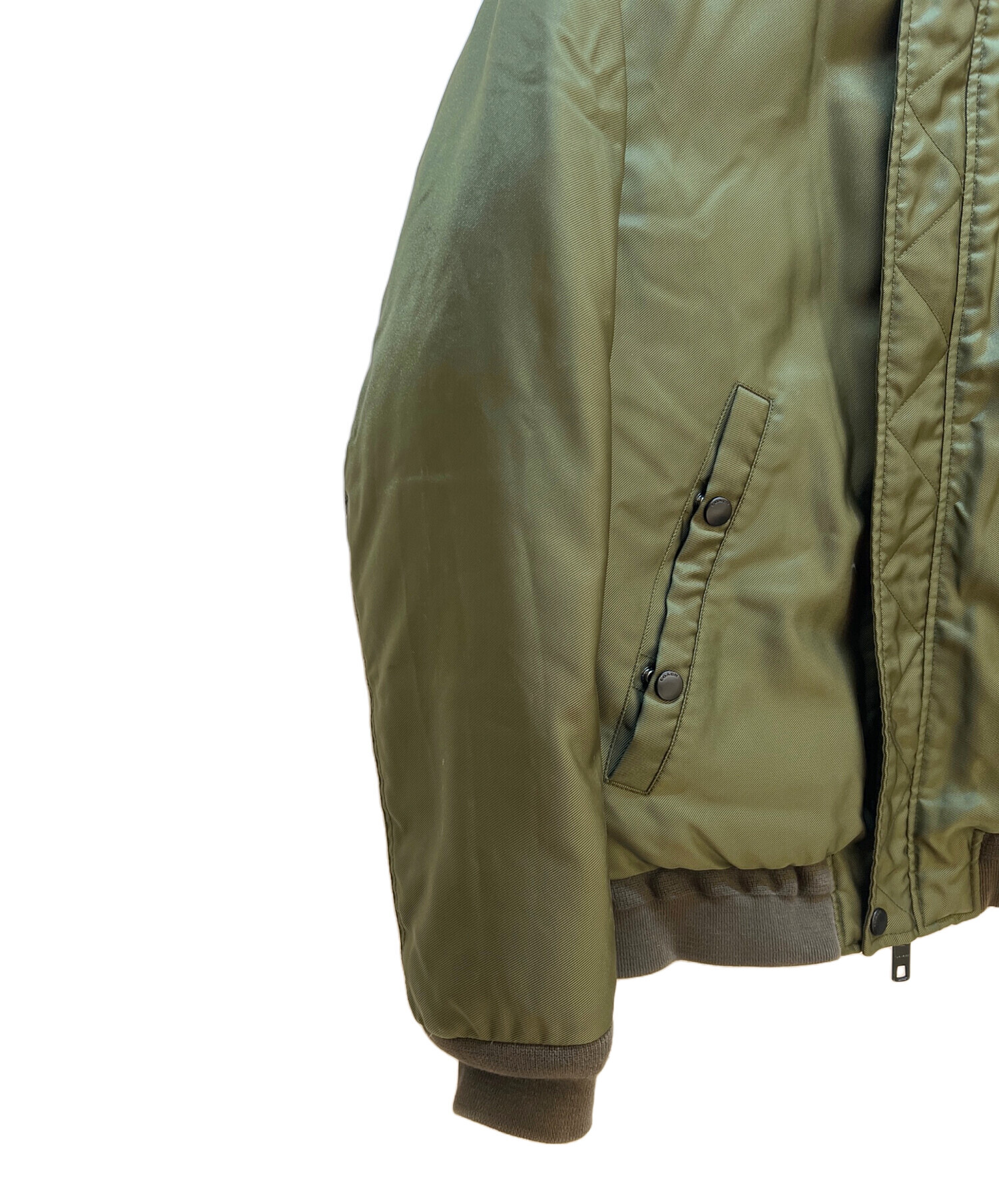 中古・古着通販】COACH (コーチ) MA-1ジャケット グリーン サイズ:XS
