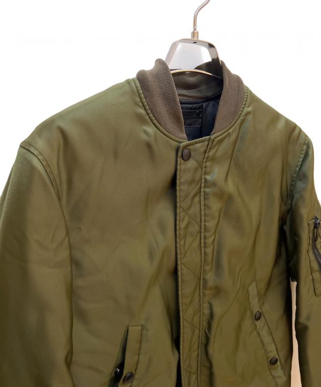 中古・古着通販】COACH (コーチ) MA-1ジャケット グリーン サイズ:XS