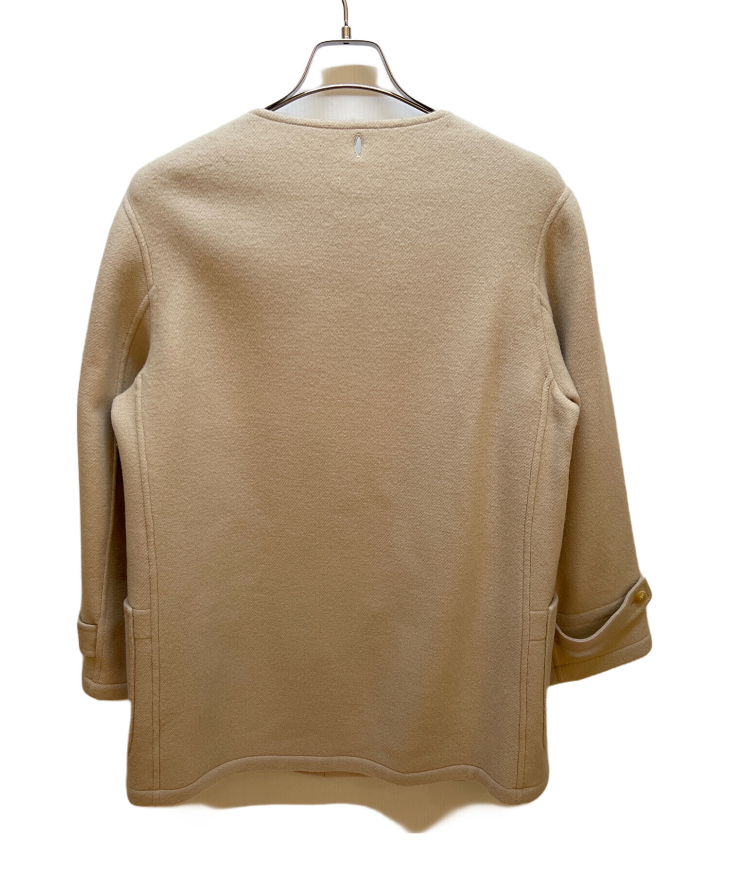 中古・古着通販】HERMES (エルメス) アピベルトノーカラーショート
