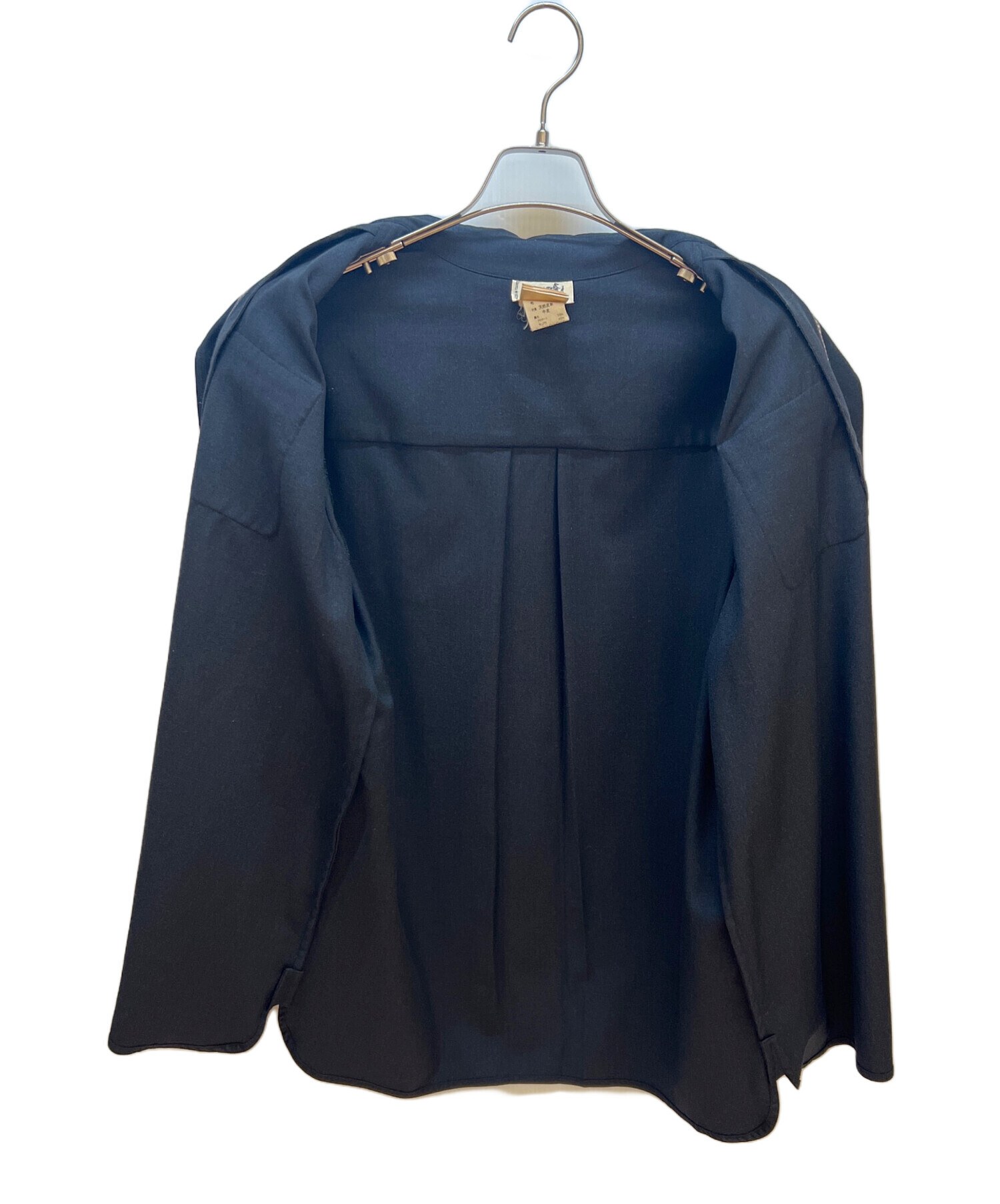 HERMES エルメス　ジャケット　42 中古・古着通販】HERMES (エルメス) シャツジャケット ブラック サイズ