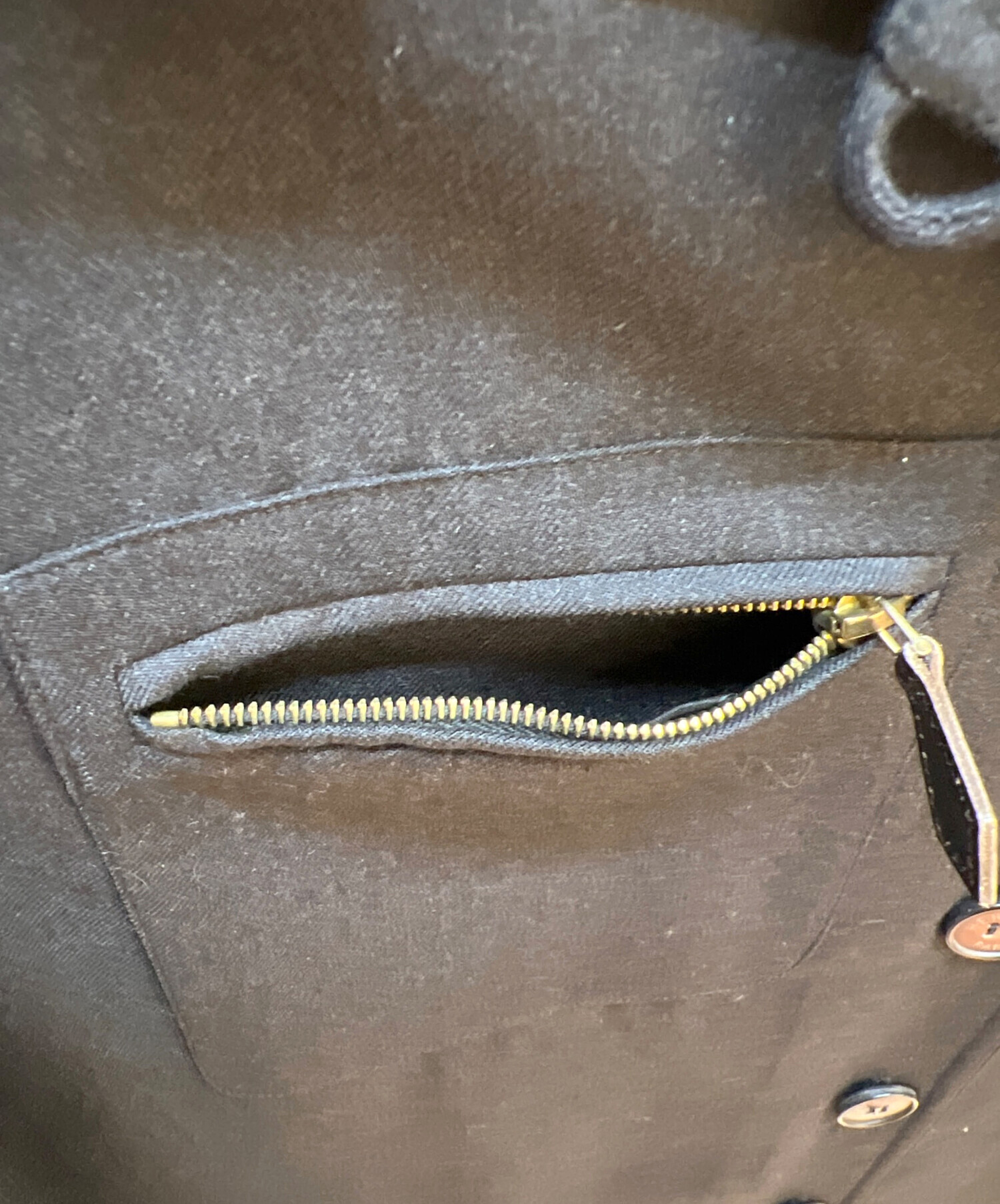 HERMES エルメス　ジャケット　42 中古・古着通販】HERMES (エルメス) シャツジャケット ブラック サイズ
