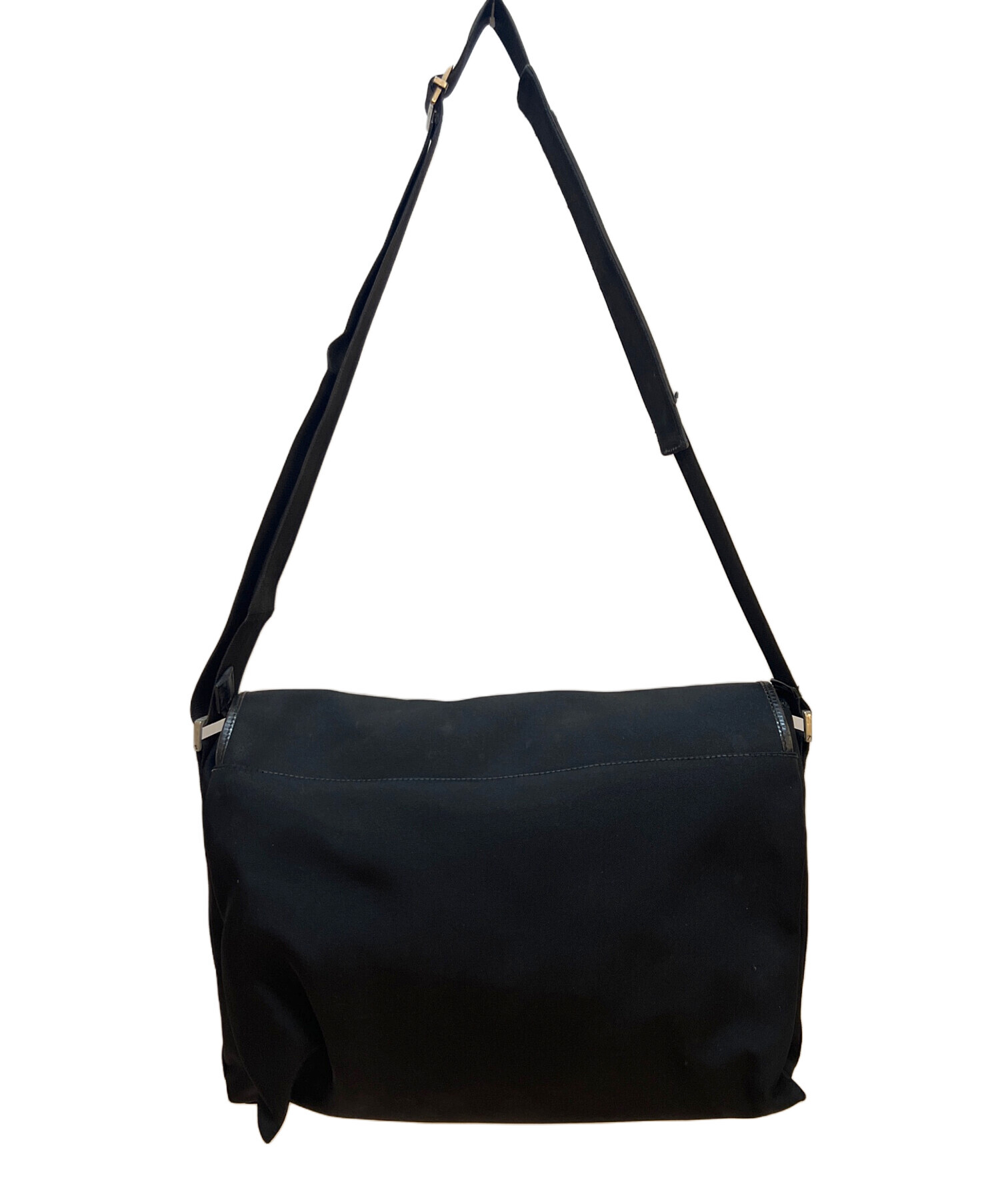 中古・古着通販】GUCCI (グッチ) ショルダーバッグ ブラック｜ブランド