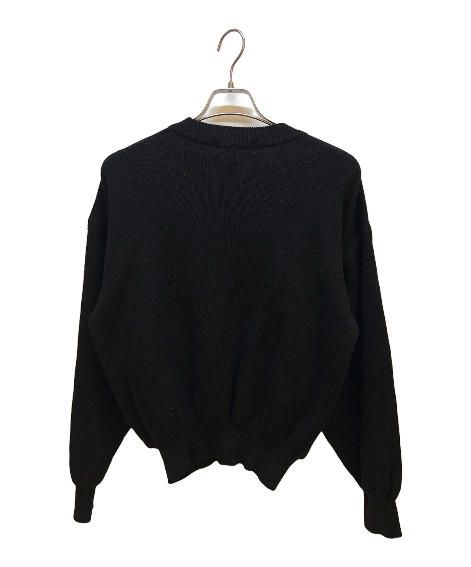 中古・古着通販】BALENCIAGA (バレンシアガ) 厚手ニット ブラック