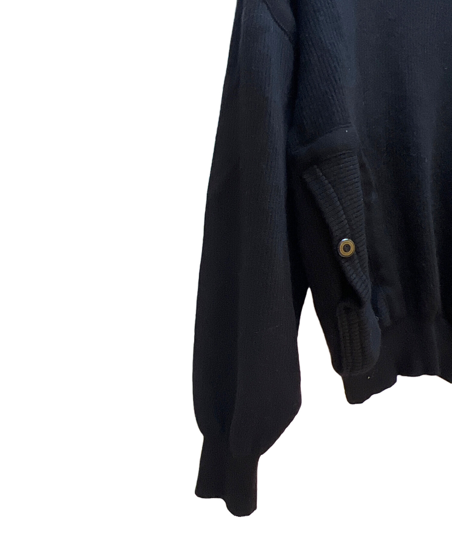 中古・古着通販】BALENCIAGA (バレンシアガ) 厚手ニット ブラック