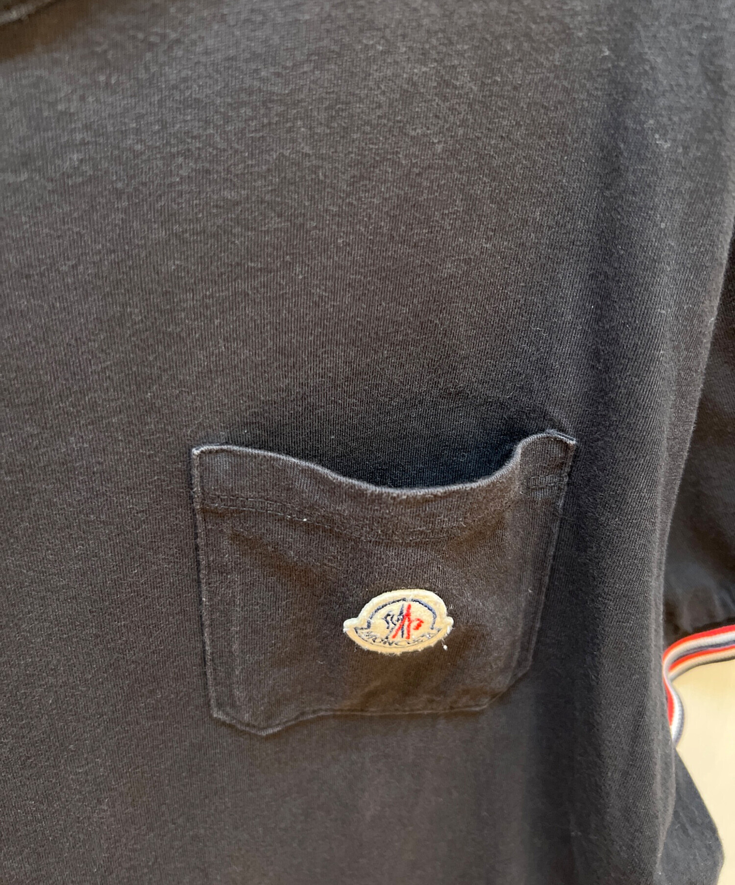 中古・古着通販】MONCLER (モンクレール) ポケットTシャツ グレー 
