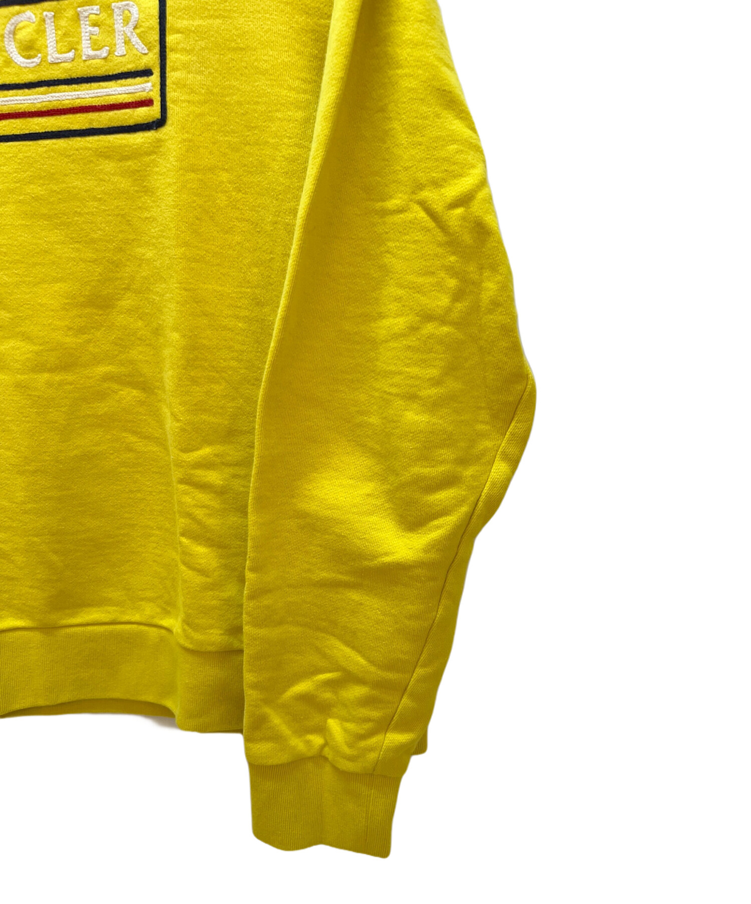 中古・古着通販】MONCLER (モンクレール) スウェット イエロー サイズ