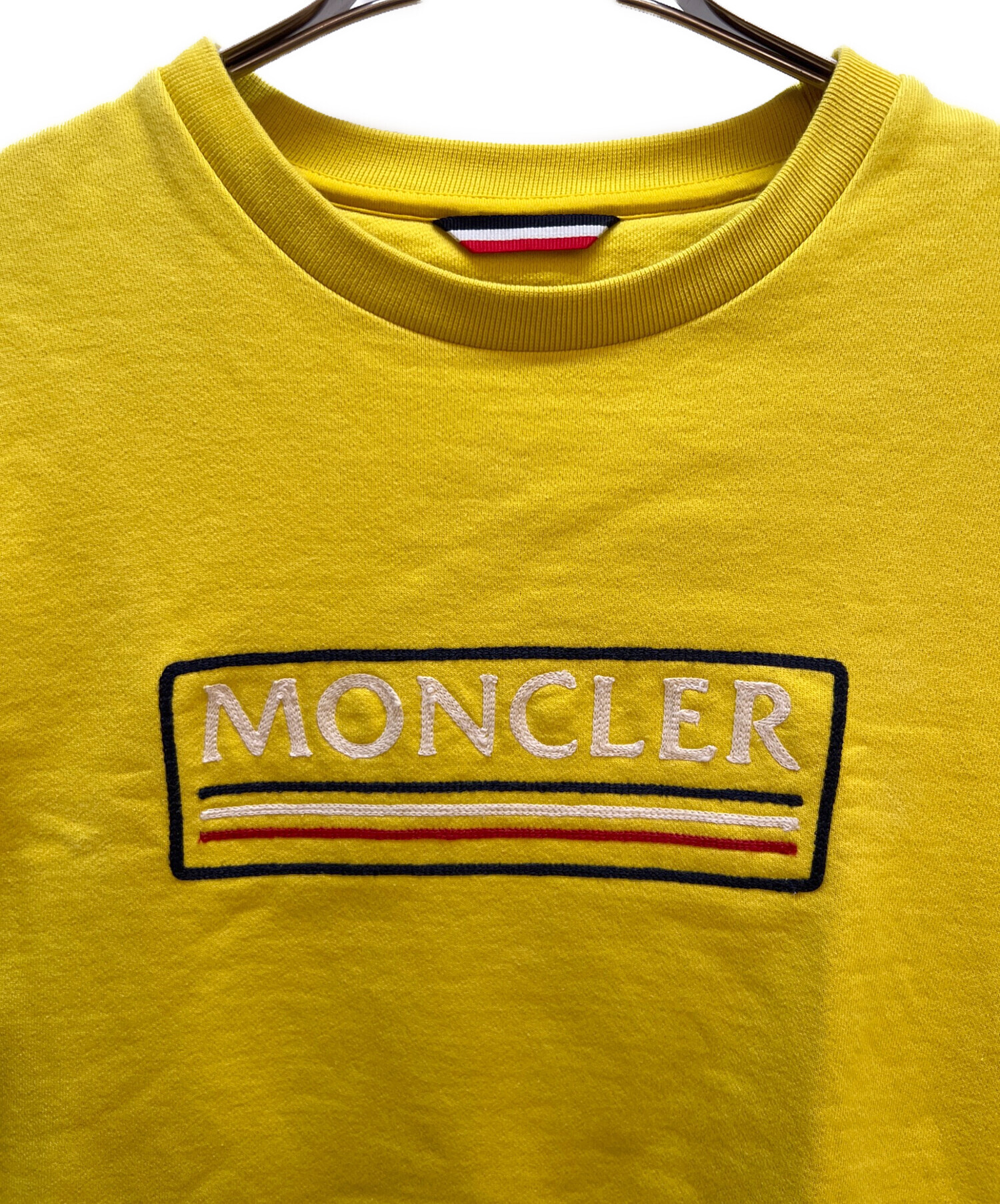 中古・古着通販】MONCLER (モンクレール) スウェット イエロー サイズ