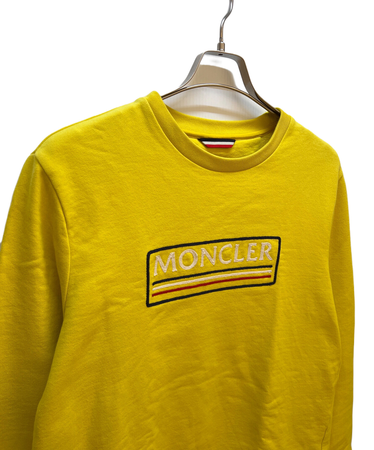 中古・古着通販】MONCLER (モンクレール) スウェット イエロー サイズ