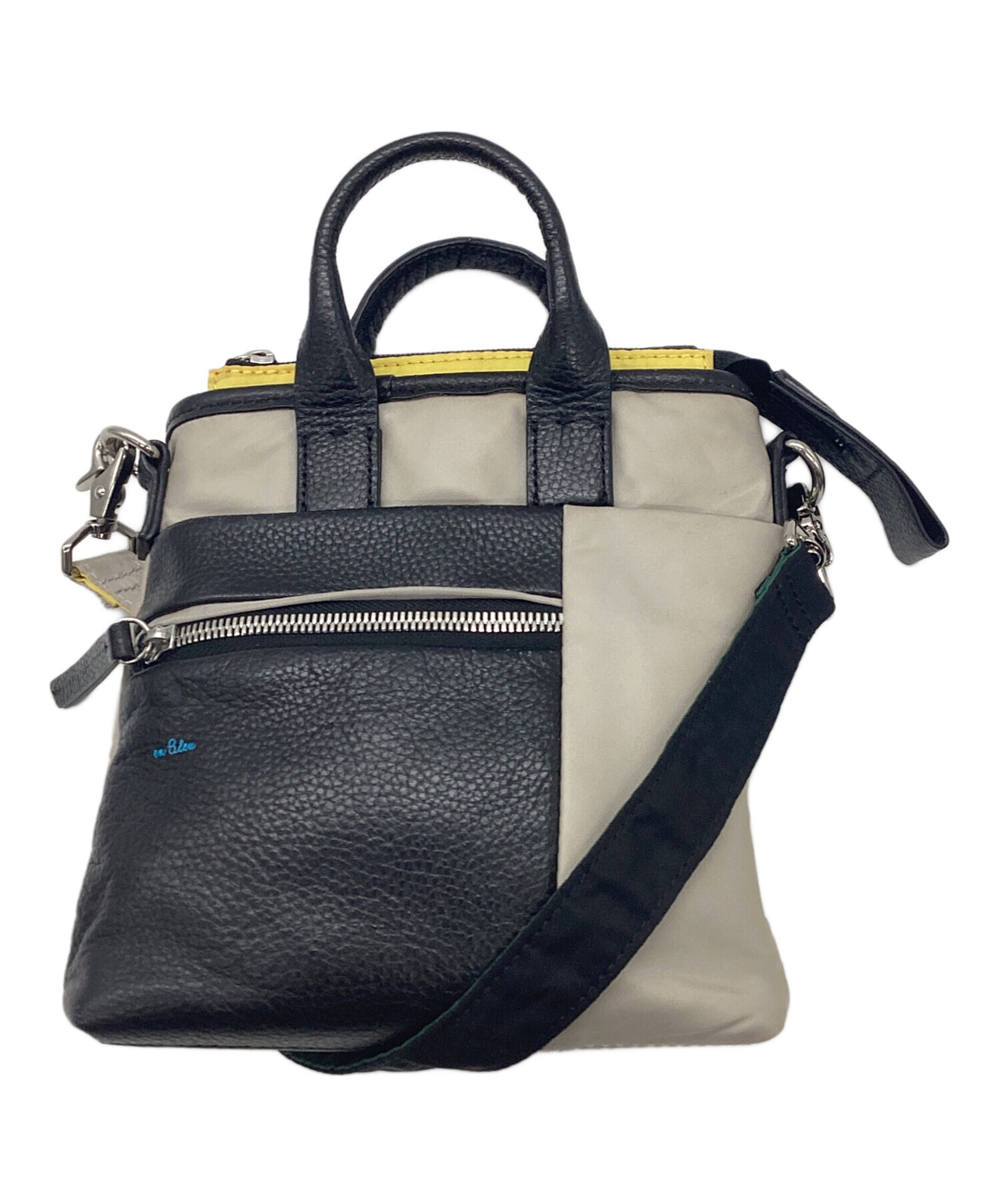 中古・古着通販】LANVIN (ランバン) ショルダーバッグ グレー 