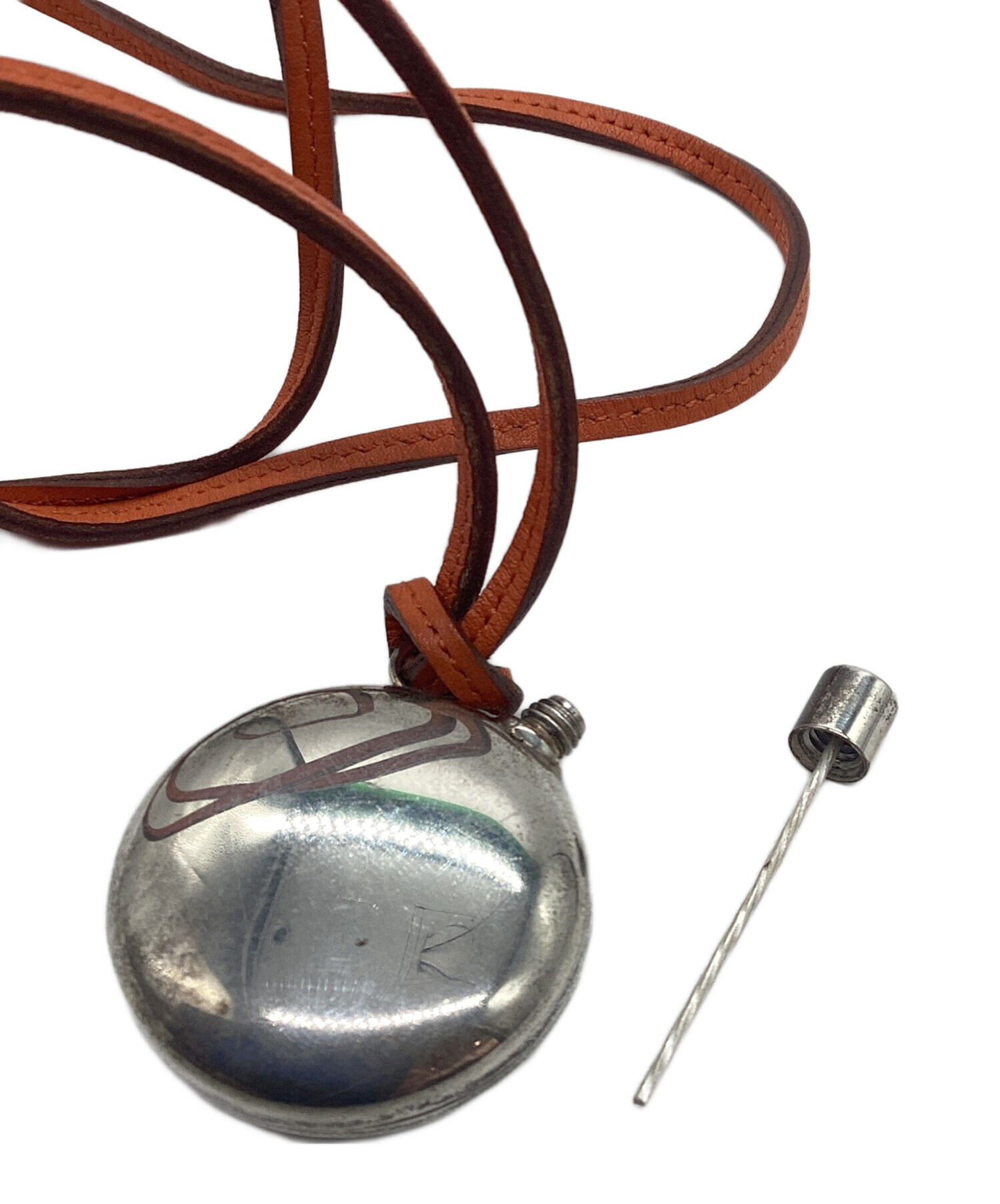 中古・古着通販】HERMES (エルメス) パフュームボトルネックレス