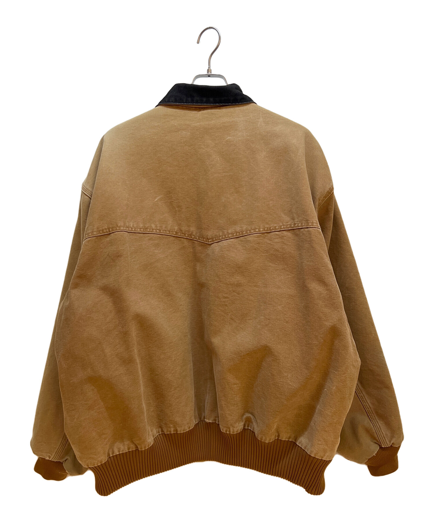 中古・古着通販】CarHartt (カーハート) ブルゾン ブラウン×ブラック 