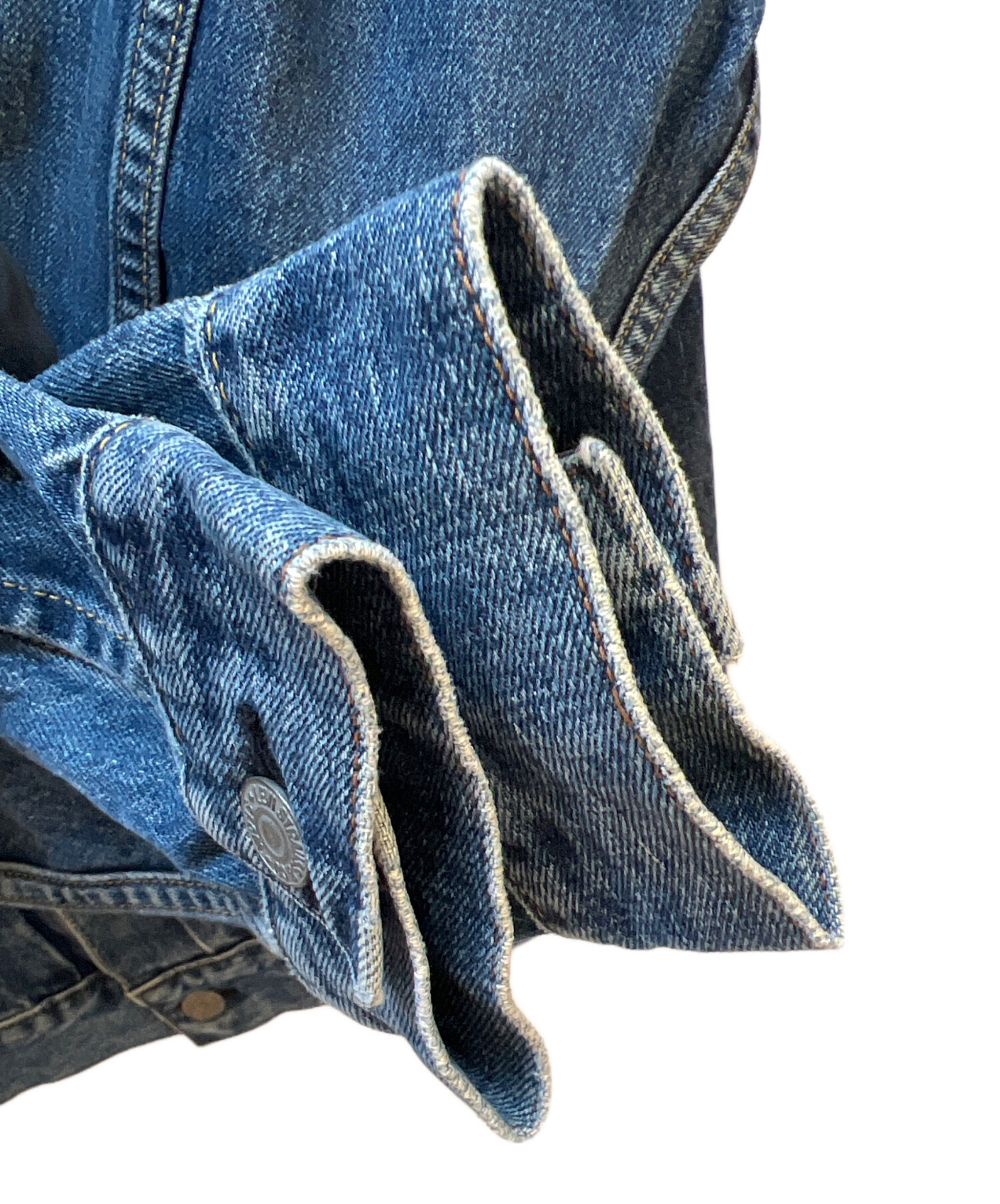中古・古着通販】LEVI'S (リーバイス) デニムジャケット ブルー サイズ