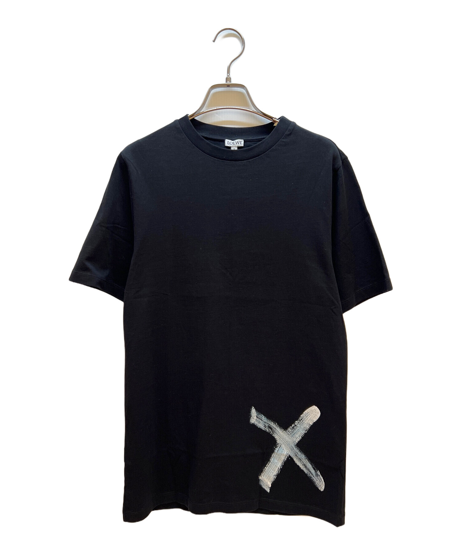 LOEWE シャツ 新品未使用 タグ付き 中古・古着通販】LOEWE (ロエベ) プリントTシャツ ブラック サイズ:XS