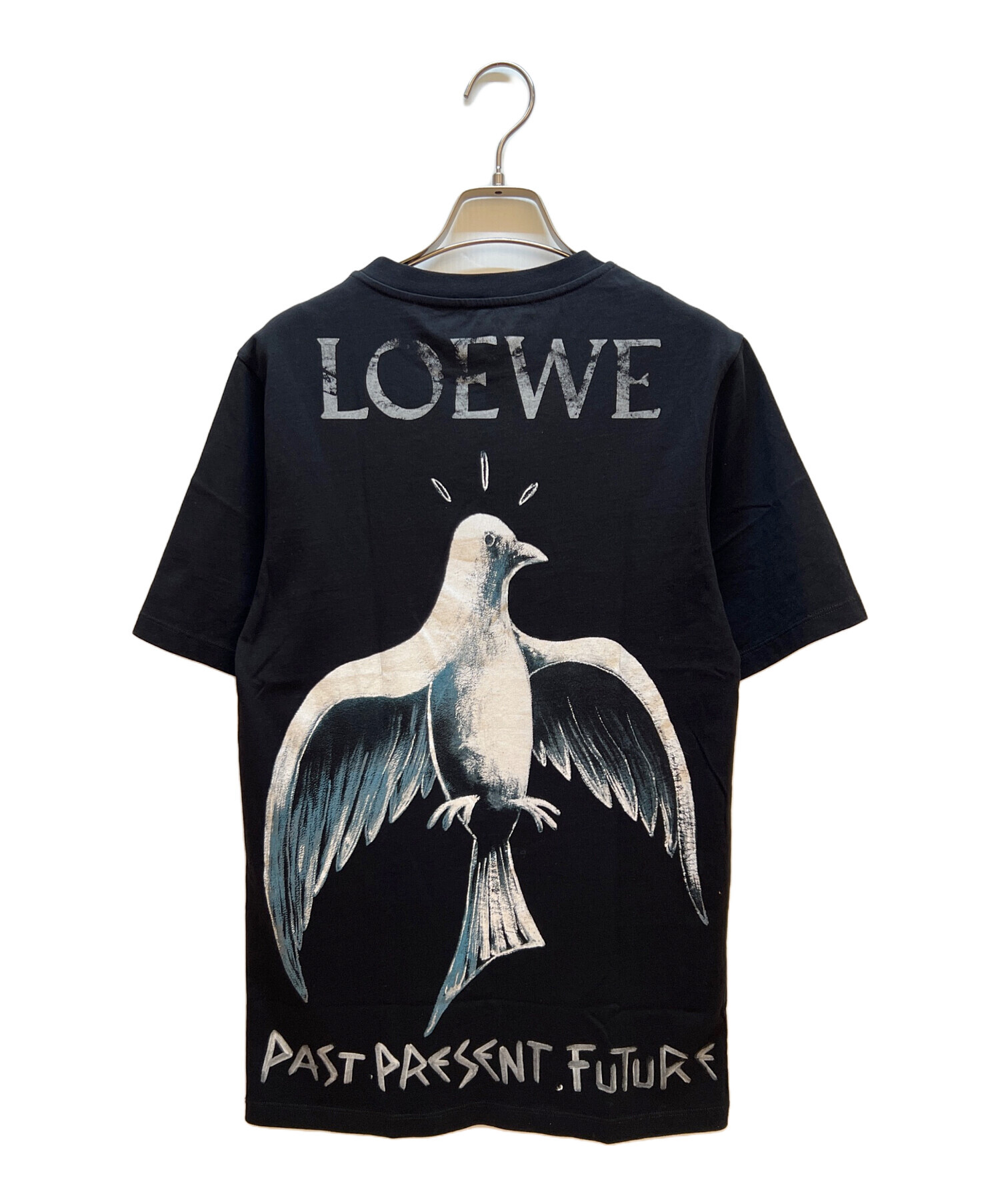 中古・古着通販】LOEWE (ロエベ) プリントTシャツ ブラック サイズ:XS