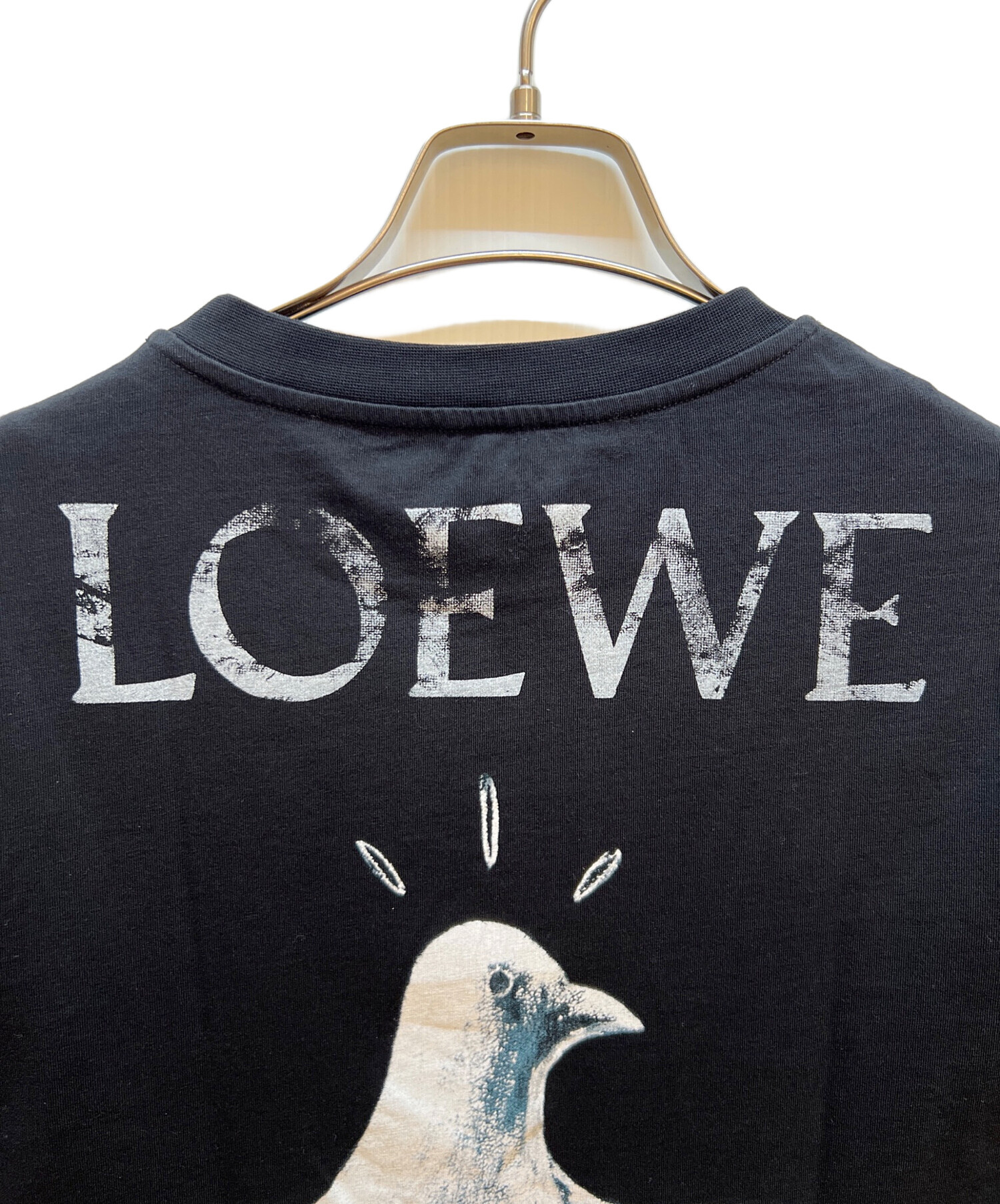 中古・古着通販】LOEWE (ロエベ) プリントTシャツ ブラック サイズ:XS