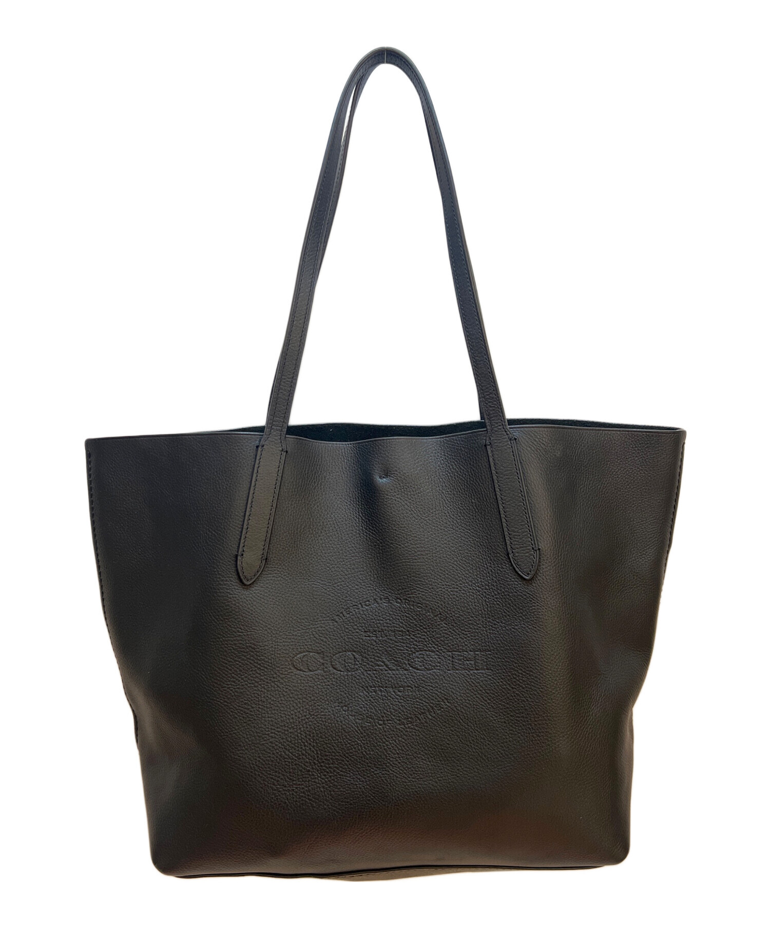 中古・古着通販】COACH (コーチ) トートバッグ ブラック｜ブランド