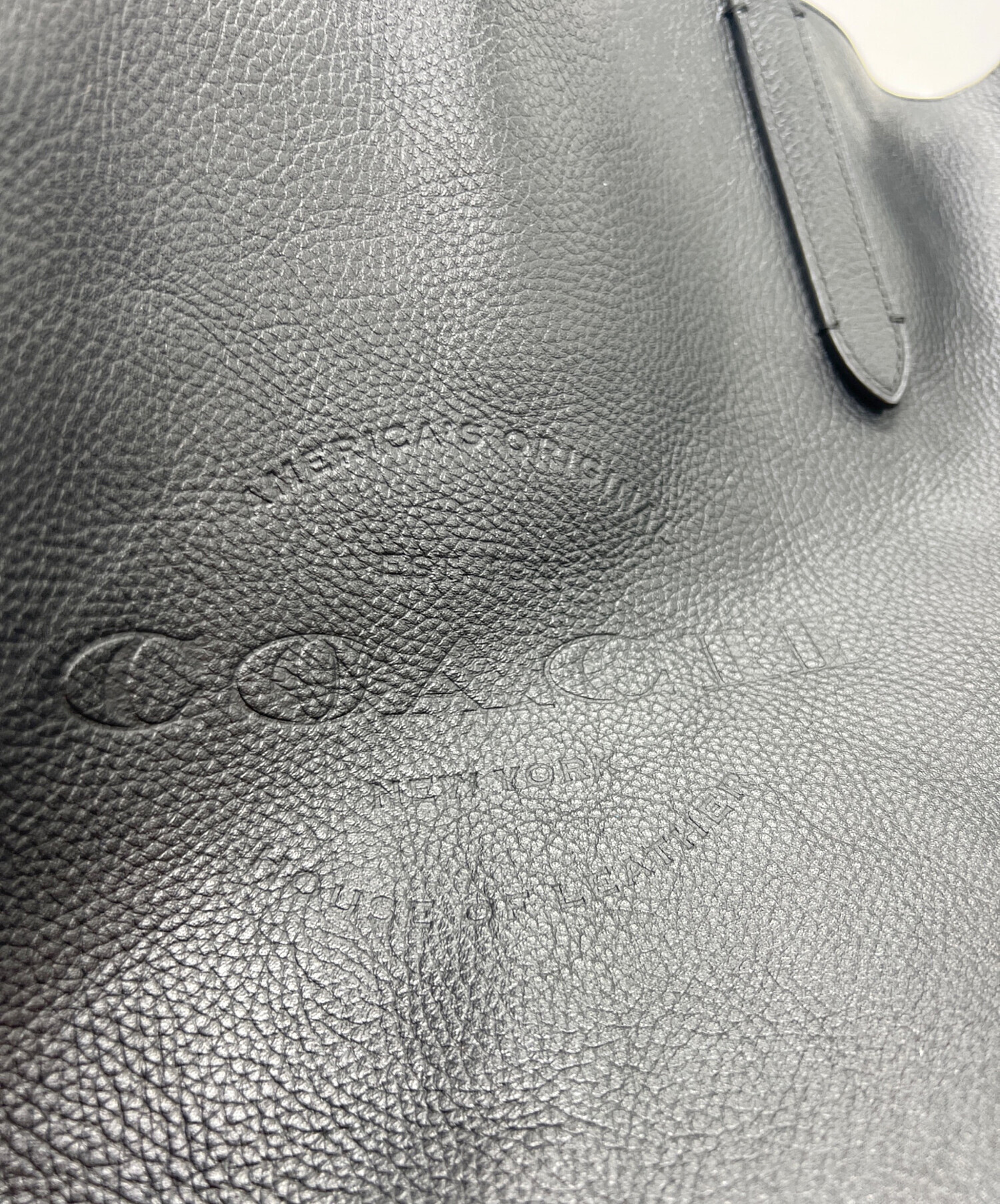 中古・古着通販】COACH (コーチ) トートバッグ ブラック｜ブランド