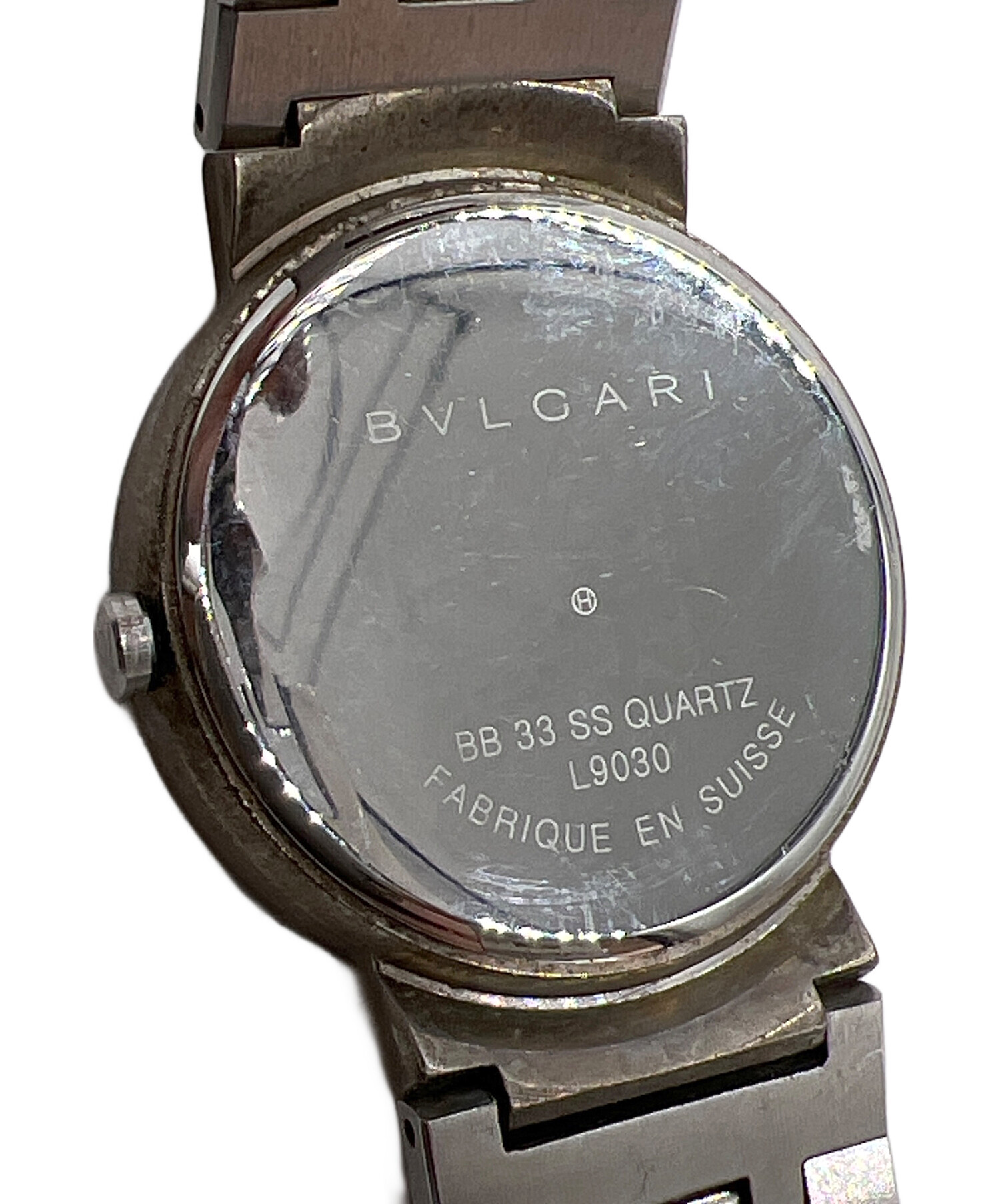 中古・古着通販】BVLGARI (ブルガリ) 腕時計 ブラック｜ブランド・古着