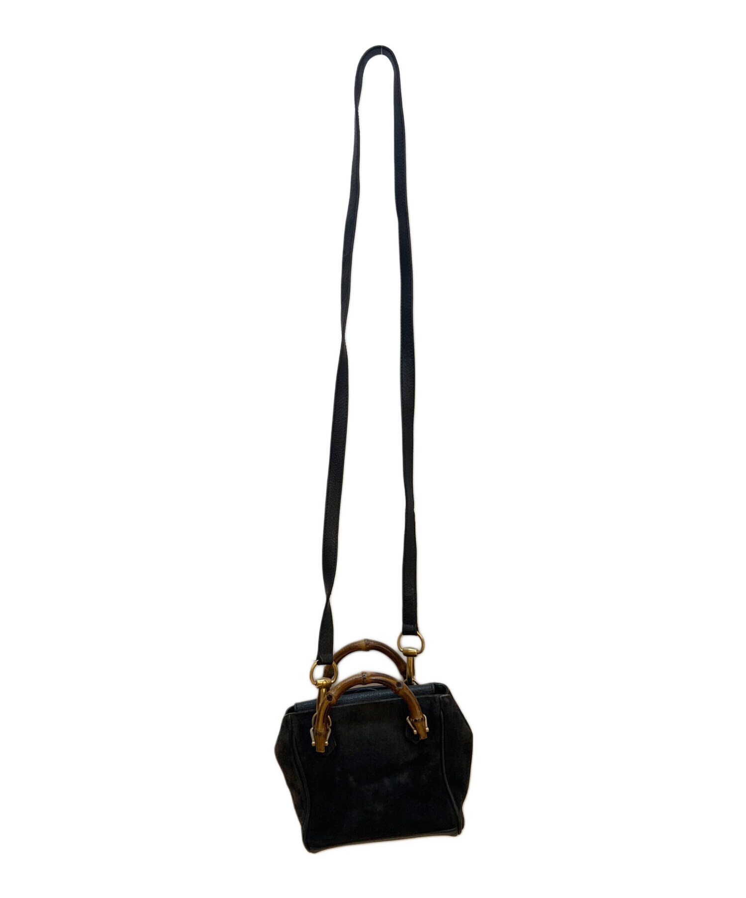 中古・古着通販】GUCCI (グッチ) 2WAYバッグ ブラック｜ブランド・古着