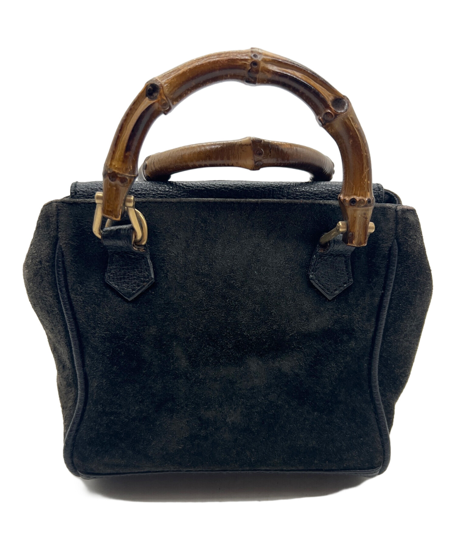 グッチ　バック 中古・古着通販】GUCCI (グッチ) 2WAYバッグ ブラック｜ブランド・古着