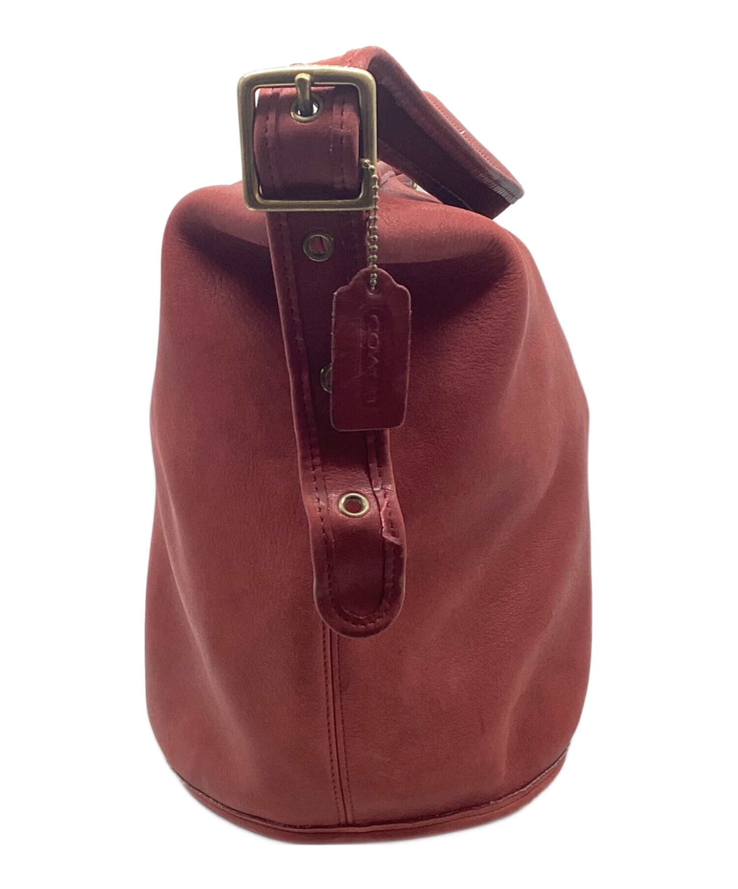 中古・古着通販】COACH (コーチ) ワンショルダーバッグ レッド