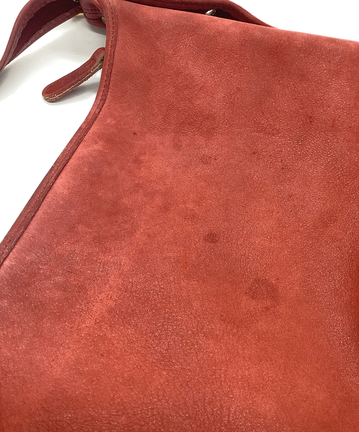 中古・古着通販】COACH (コーチ) ワンショルダーバッグ レッド