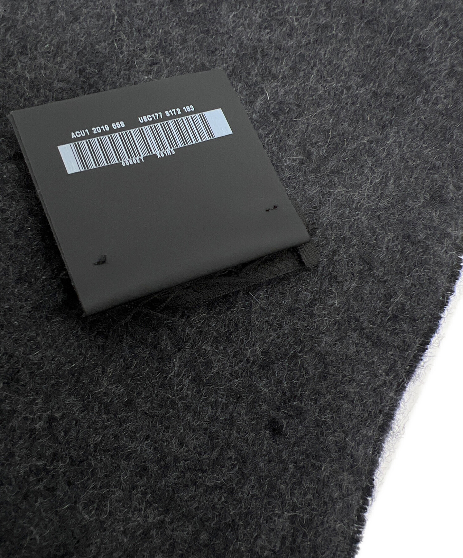 中古・古着通販】PRADA (プラダ) マフラー ブラック｜ブランド・古着
