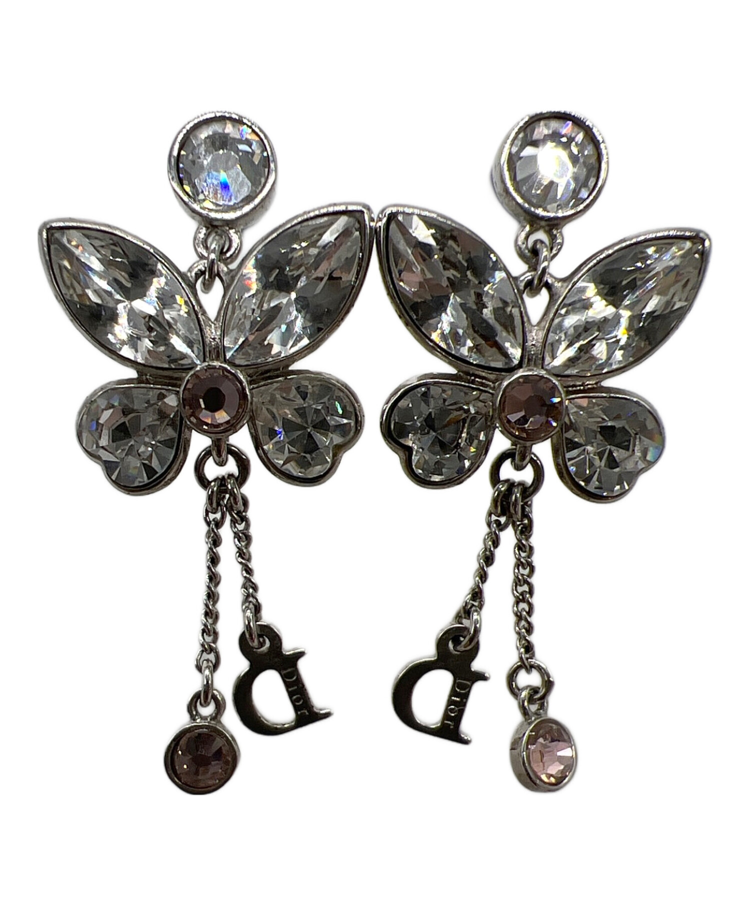 中古・古着通販】Dior (ディオール) ピアス シルバー｜ブランド・古着