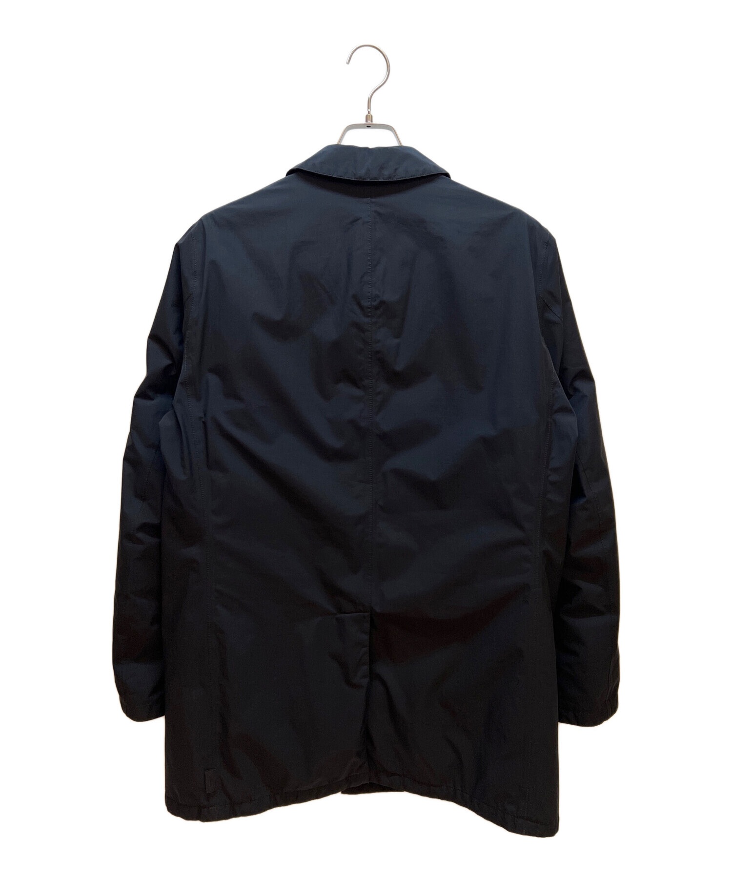 中古・古着通販】HERNO (ヘルノ) ステンカラーダウンコート ネイビー 