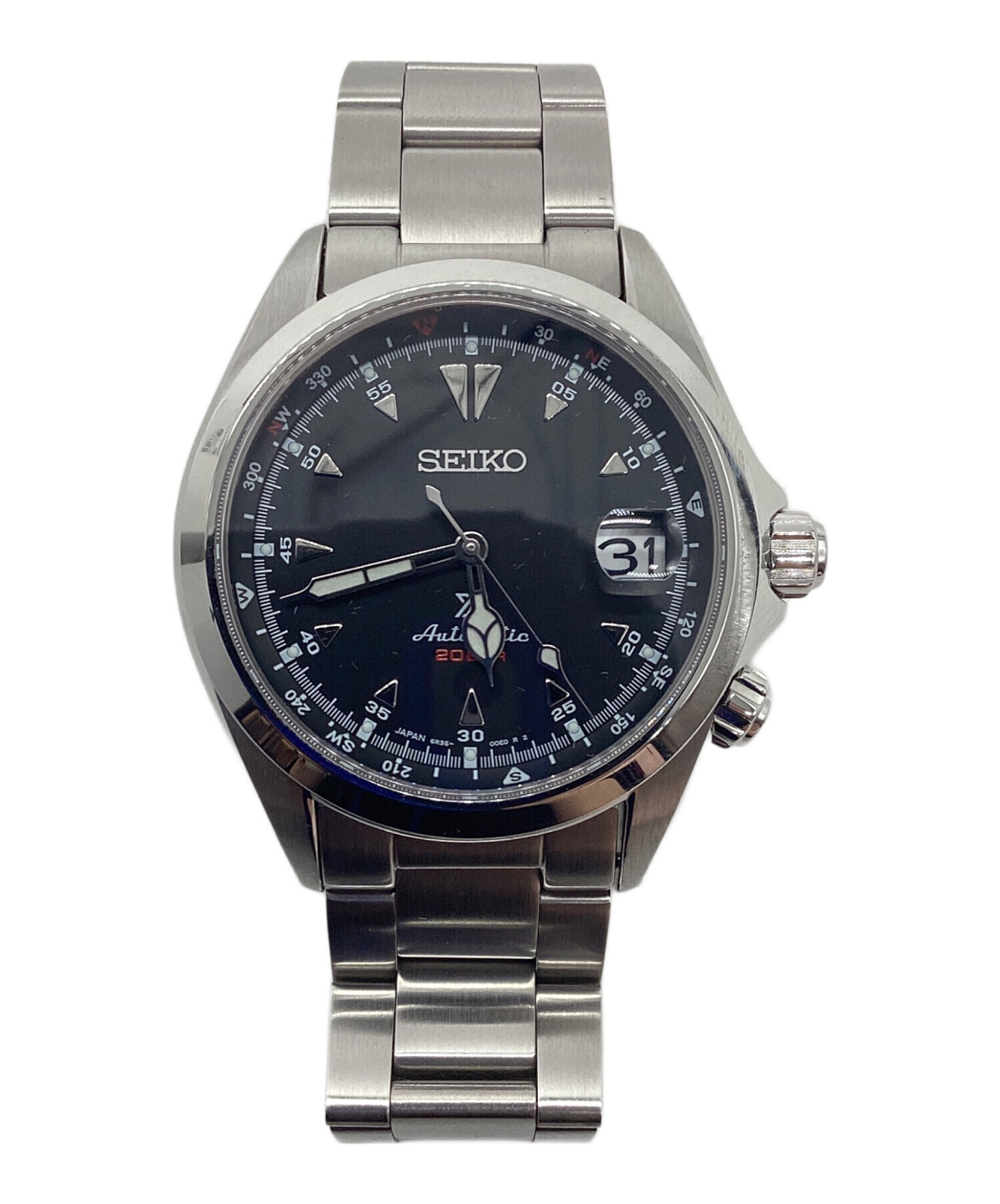 中古・古着通販】SEIKO (セイコー) 腕時計 ブラック｜ブランド・古着 